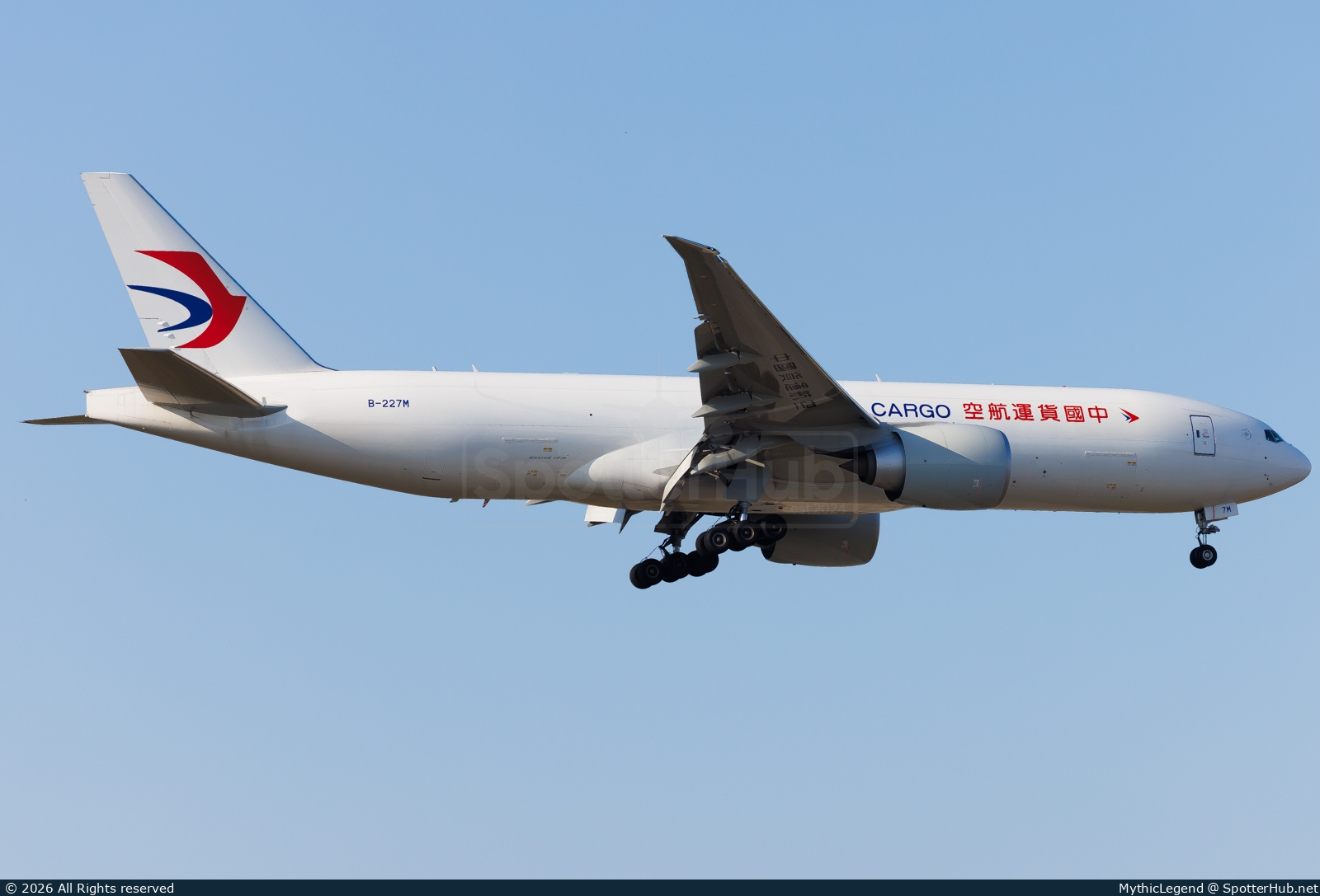 Photo of B-227M - Boeing 777-F operated by China Cargo Airlines