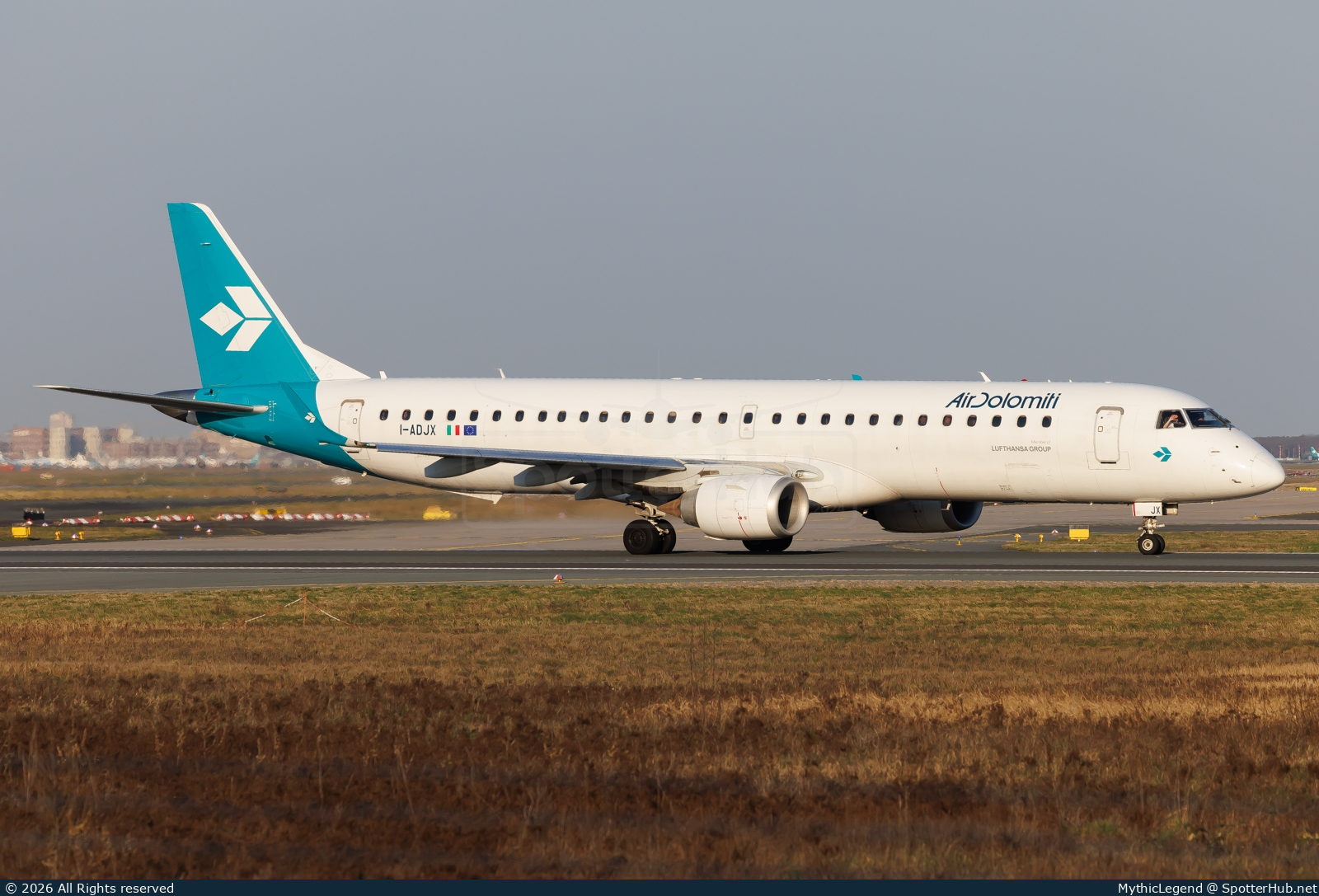 Photo of I-ADJX - Embraer ERJ-195LR operated by Air Dolomiti