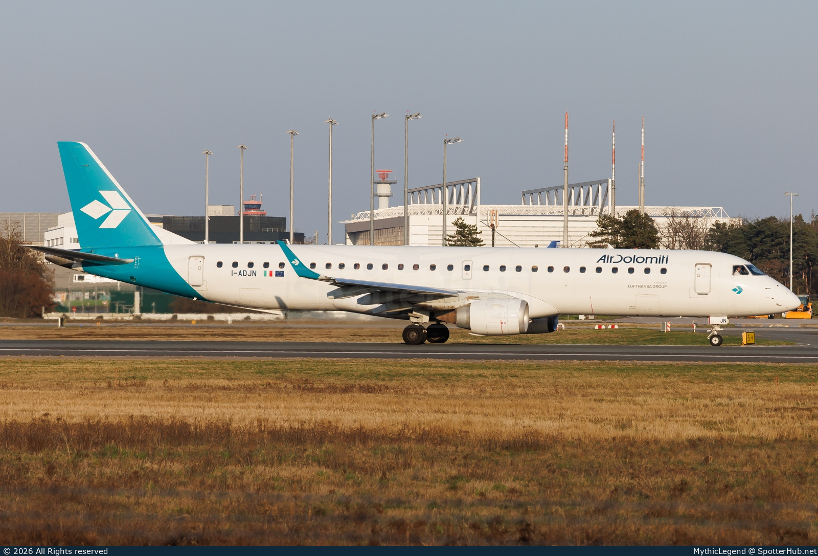 Photo of I-ADJN - Embraer ERJ-195LR operated by Air Dolomiti