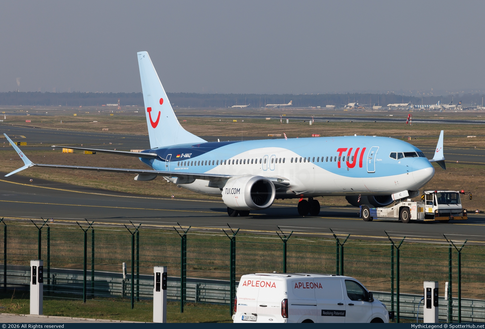 Photo of D-AMAZ - Boeing 737 MAX 8 operated by TUIfly