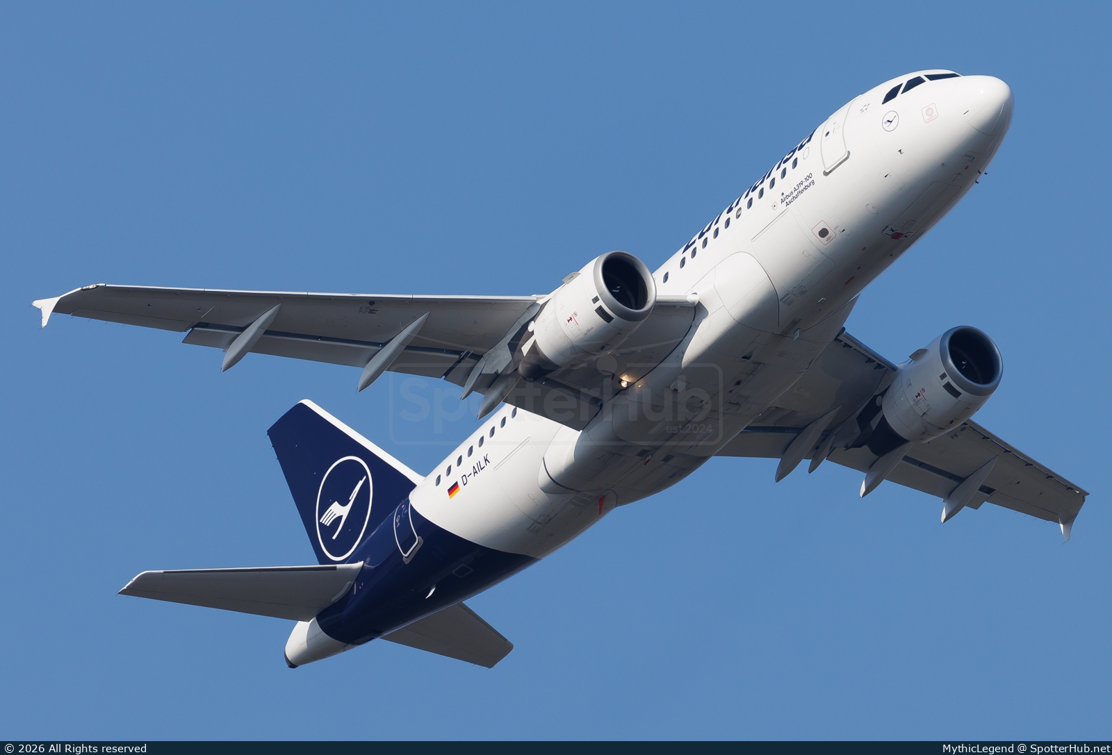 Photo of D-AILK - Airbus A319-114 operated by Lufthansa