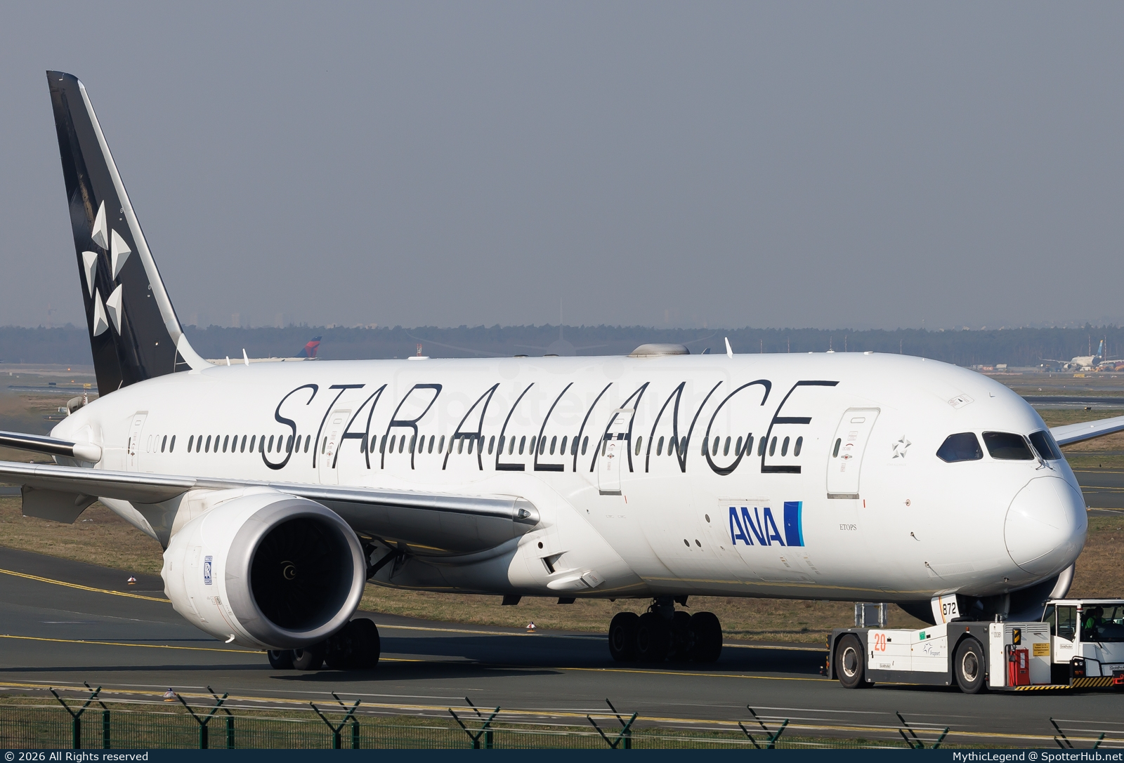 Photo of JA872A - Boeing 787-9 Dreamliner operated by ANA All Nippon Airways (opb Air Japan)