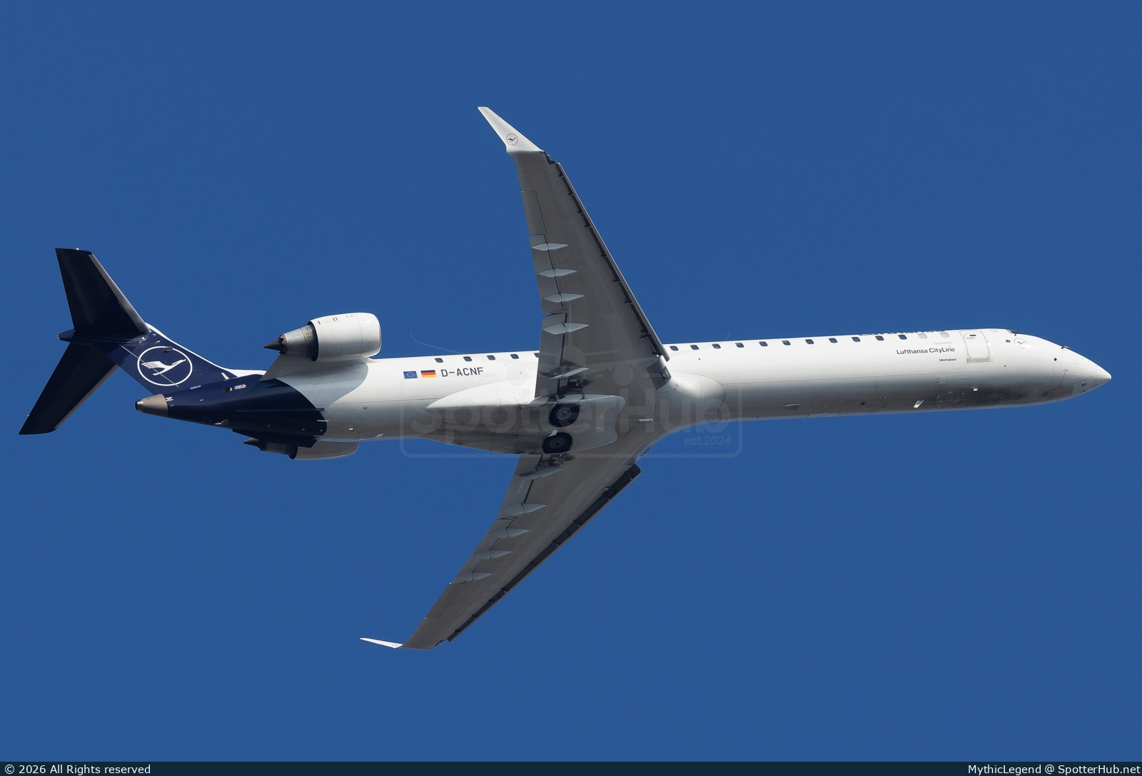 Photo of D-ACNF - Bombardier CRJ-900LR operated by Lufthansa CityLine