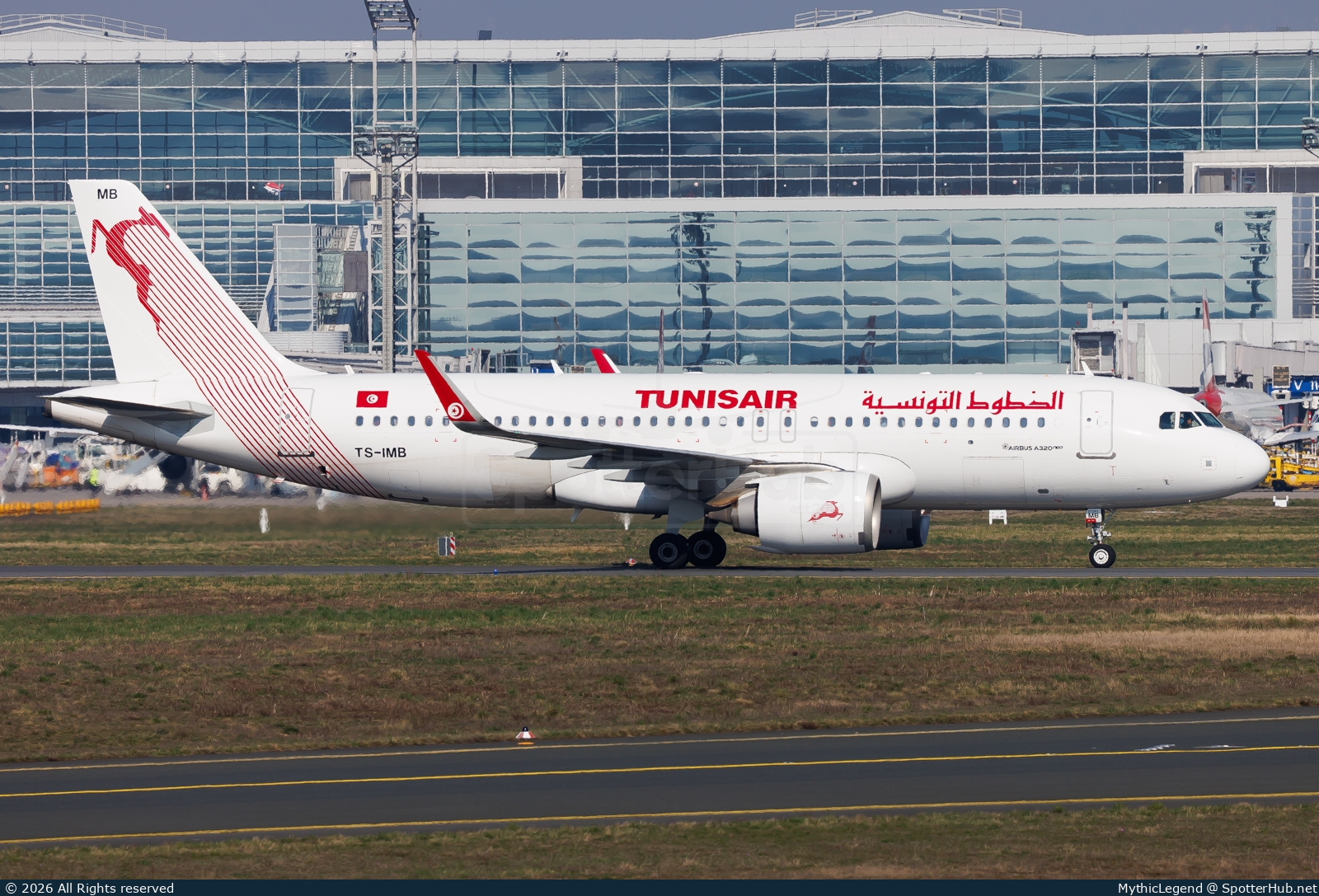 Photo of TS-IMB - Airbus A320-251N operated by Tunisair