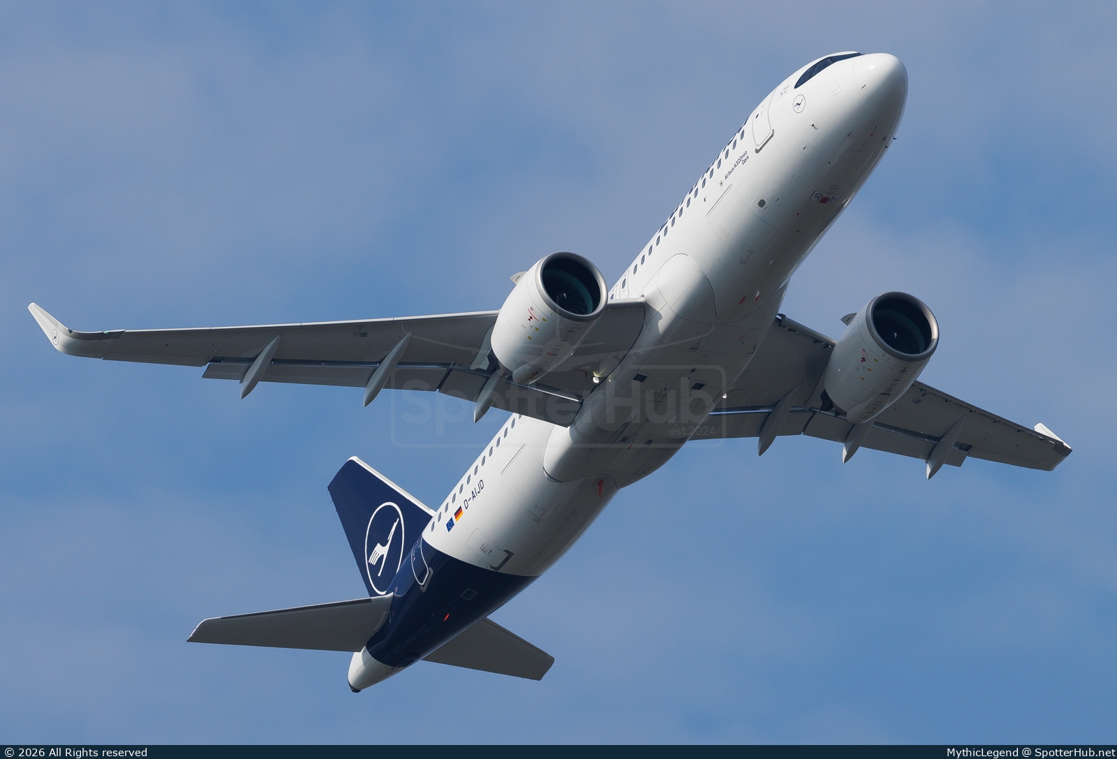 Photo of D-AIJD - Airbus A320-271N operated by Lufthansa