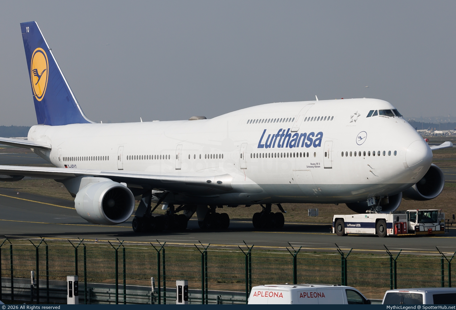 Photo of D-ABYQ - Boeing 747-830 operated by Lufthansa
