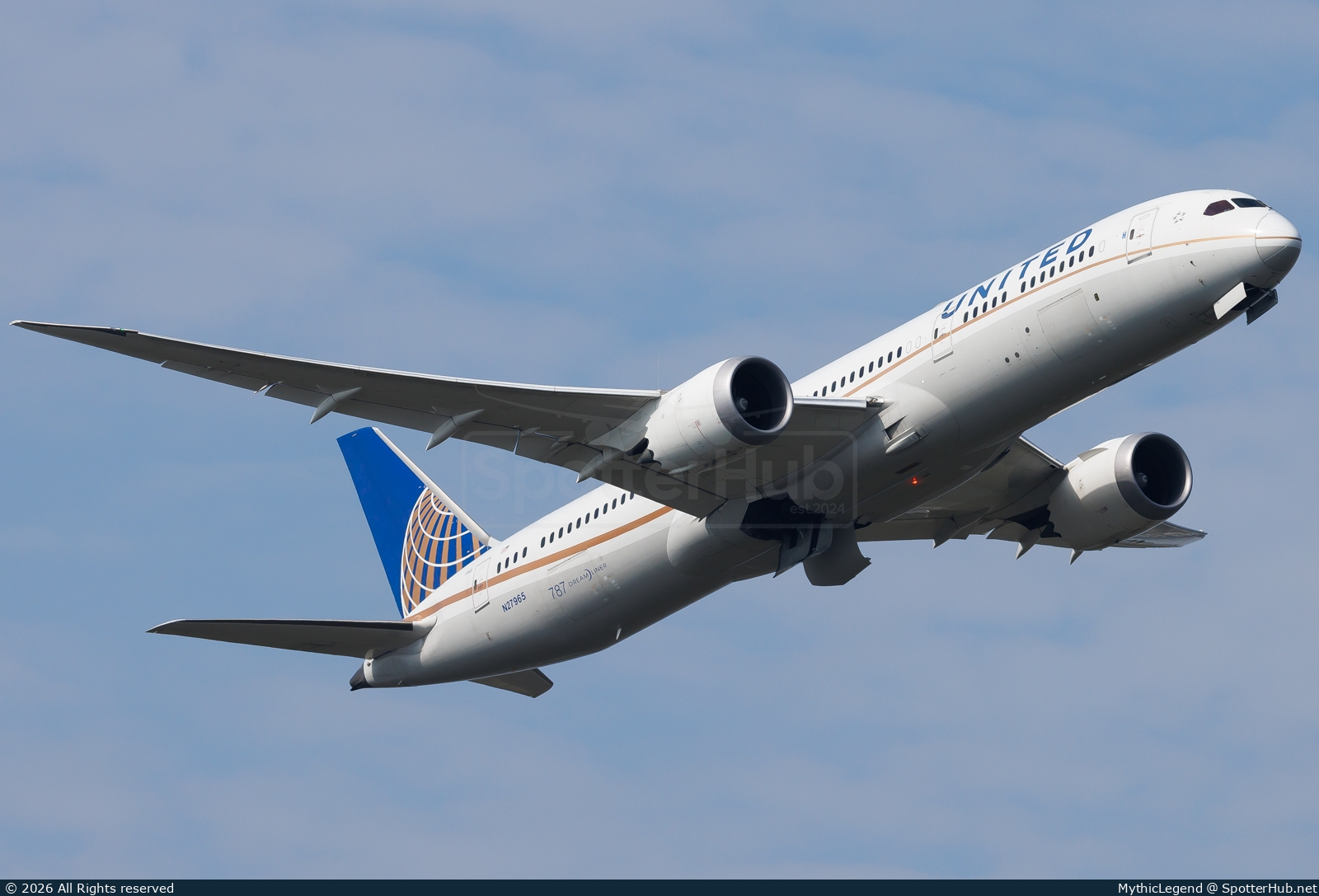 Photo of N27965 - Boeing 787-9 Dreamliner operated by United Airlines