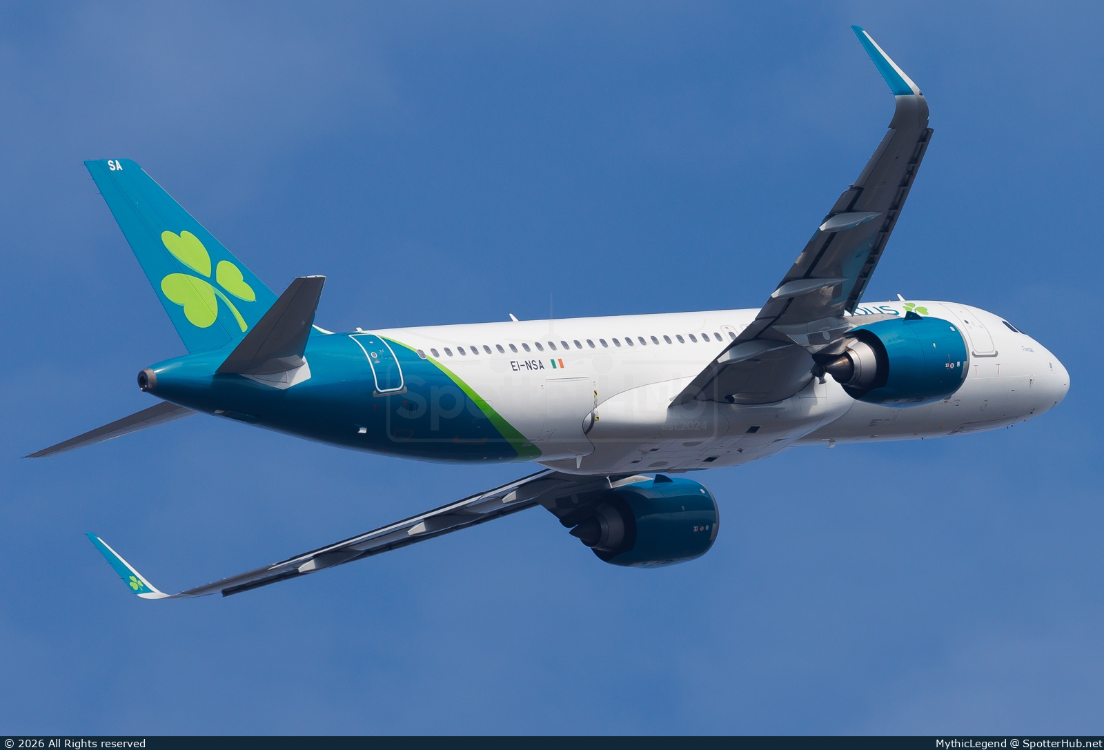 Photo of EI-NSA - Airbus A320-251N operated by Aer Lingus