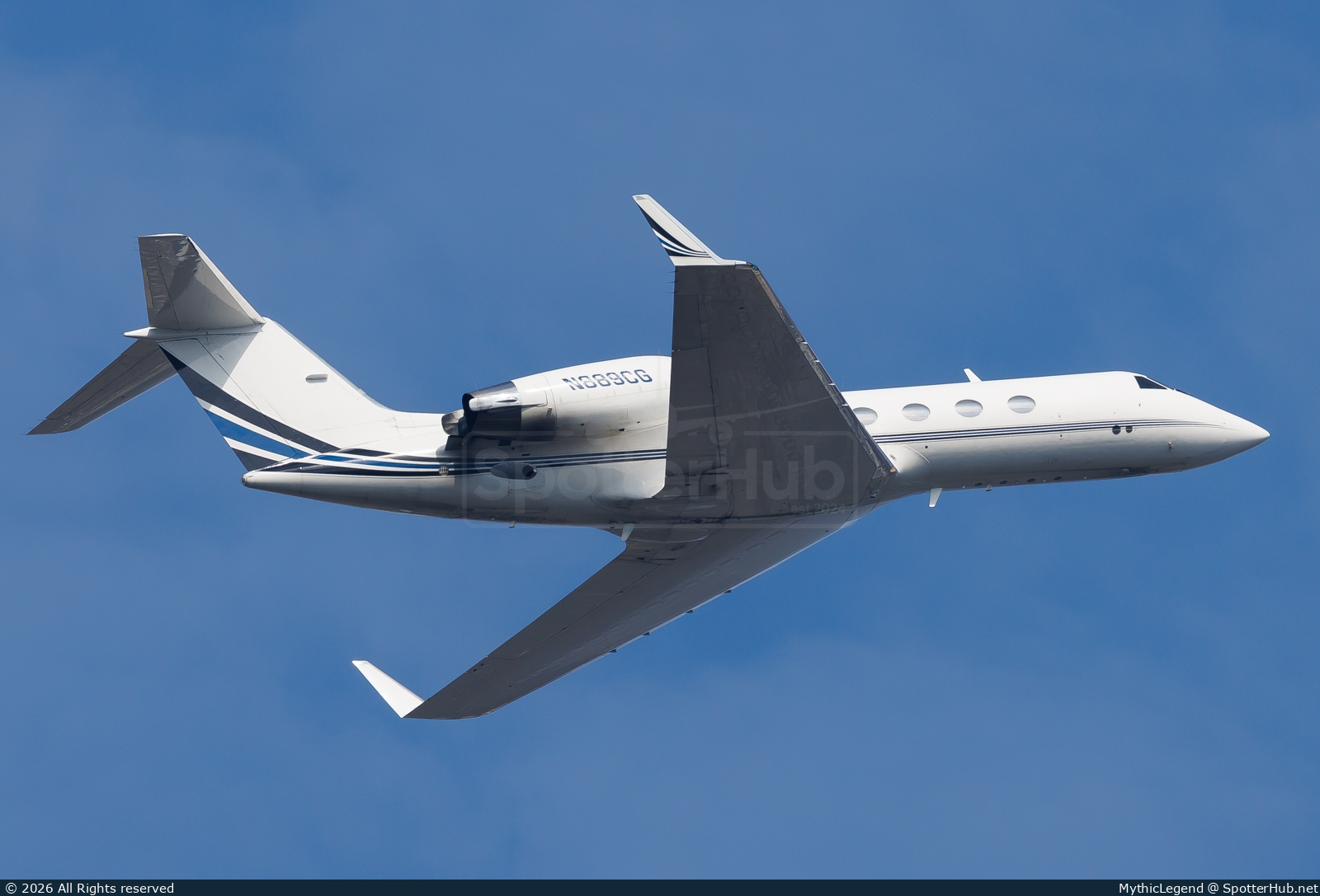Photo of N889CG - Gulfstream GIV operated by Prime Jet