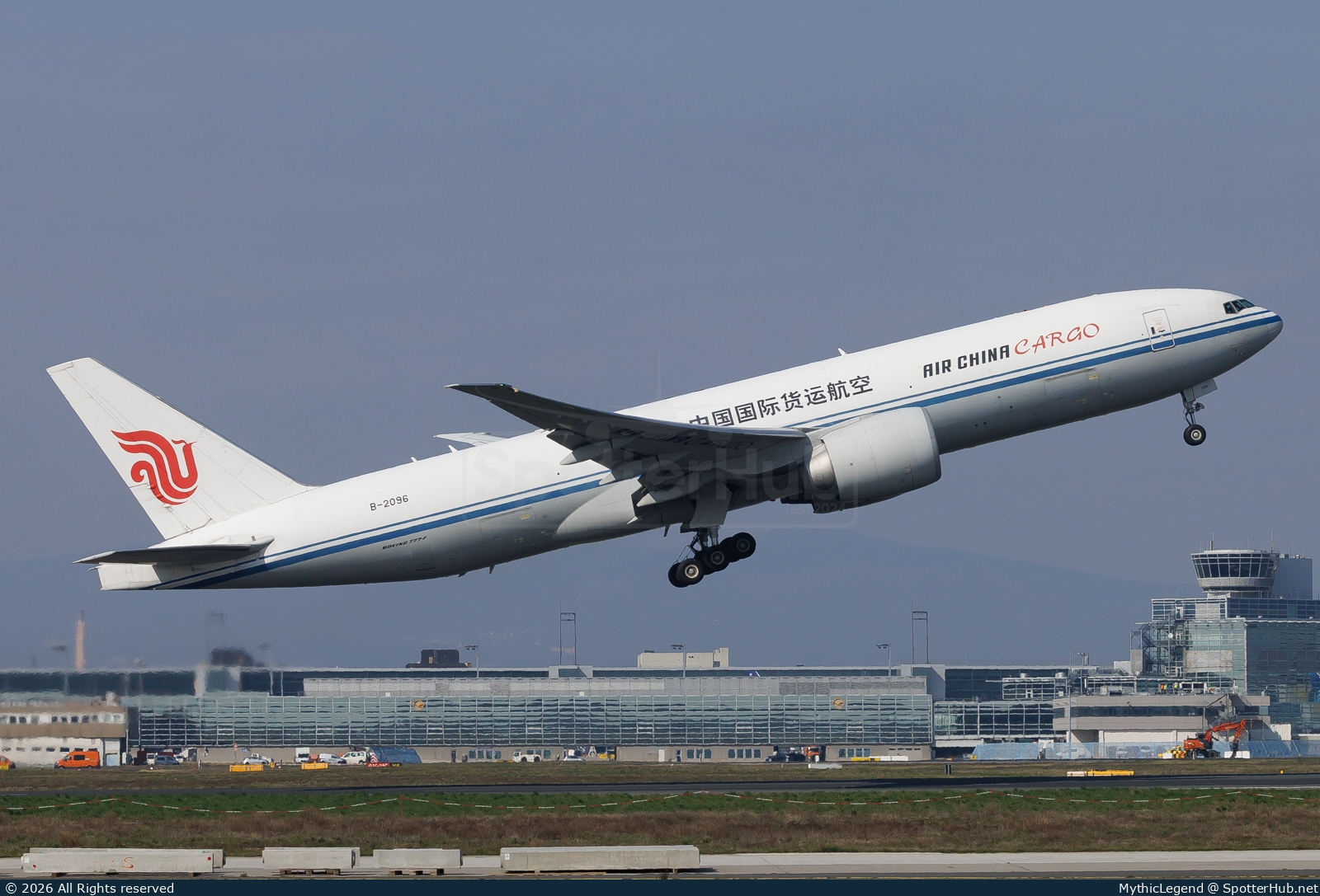 Photo of B-2096 - Boeing 777-FFT operated by Air China Cargo