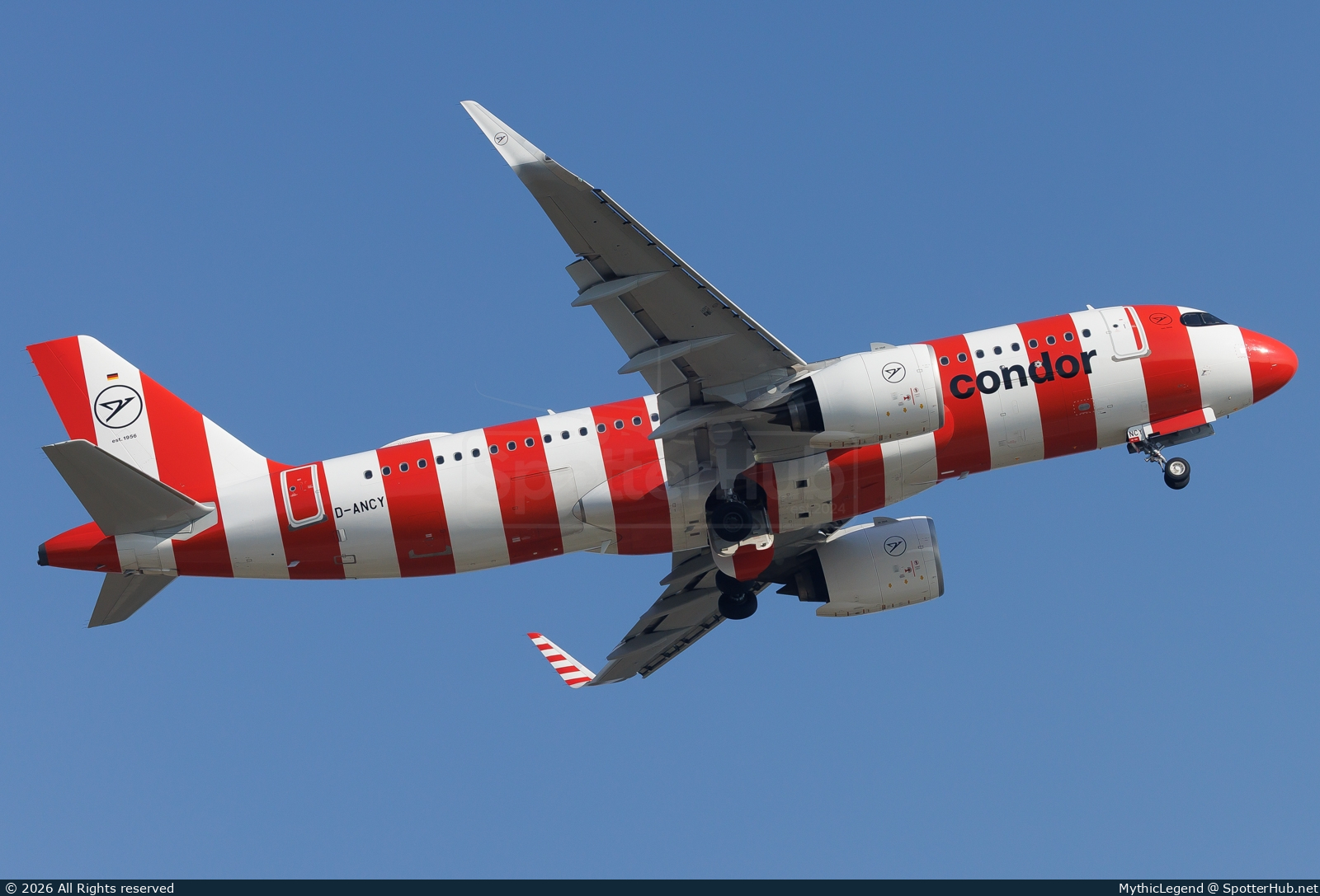 Photo of D-ANCY - Airbus A320-271N operated by Condor