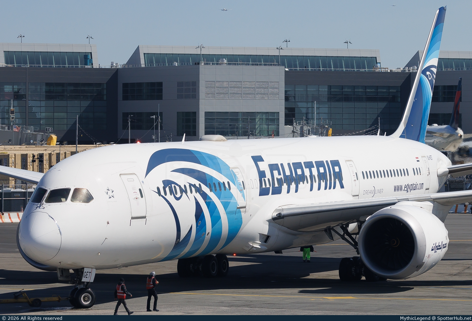 Photo of SU-GET - Boeing 787-9 Dreamliner operated by Egyptair