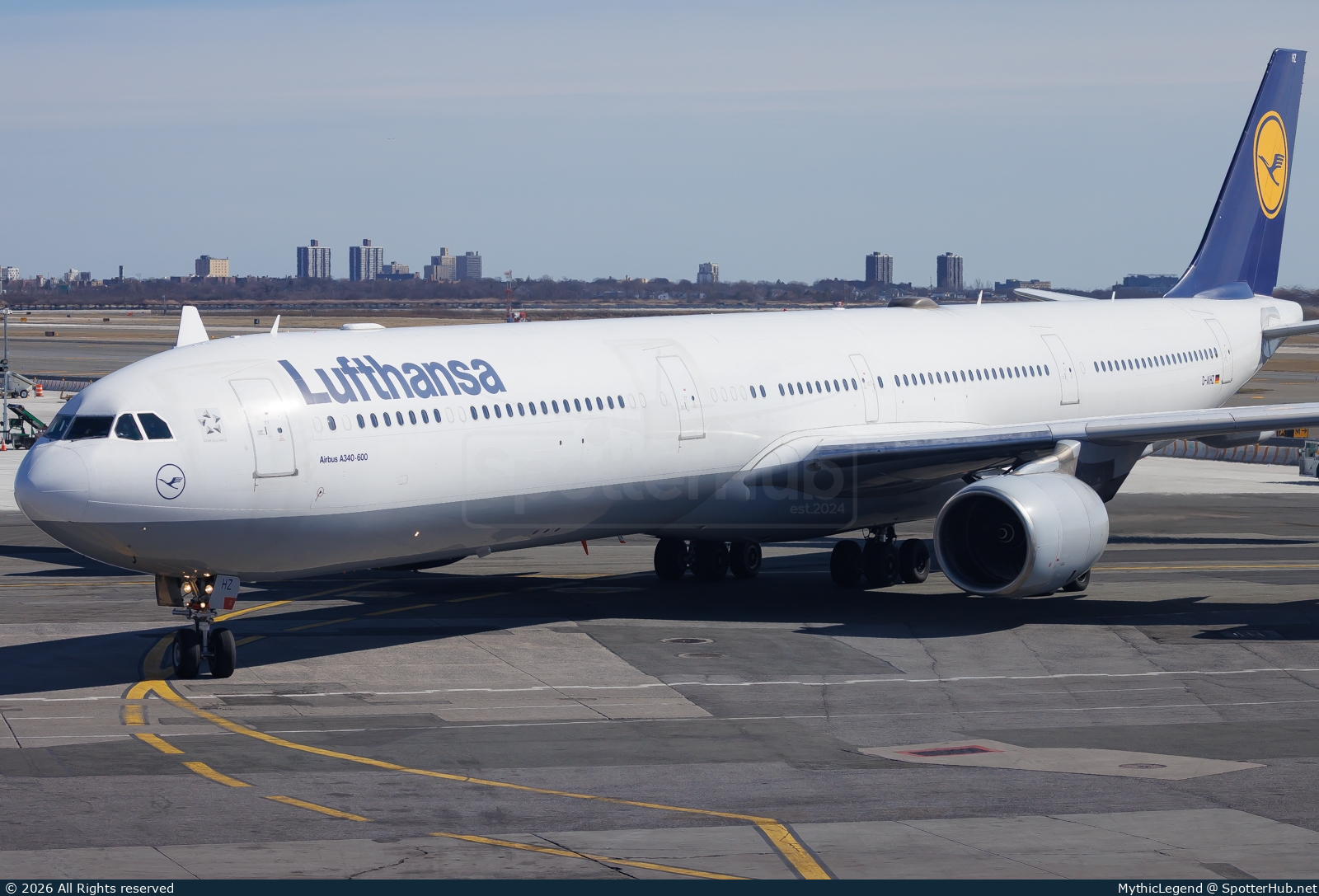Photo of D-AIHZ - Airbus A340-642 operated by Lufthansa