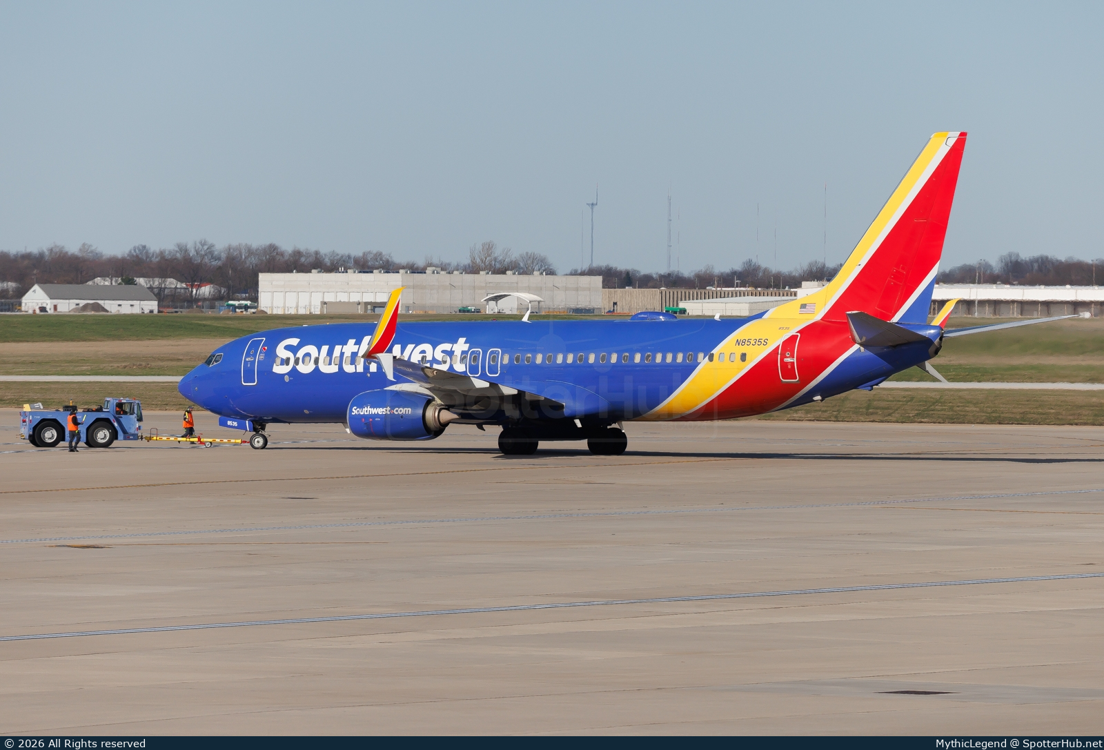 Photo of N8535S - Boeing 737-8H4 operated by Southwest Airlines