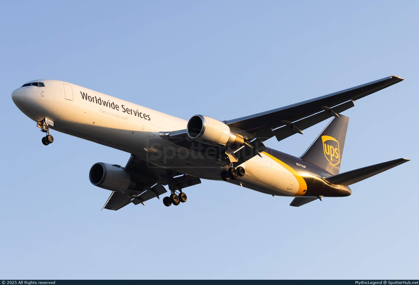 Photo of N373UP - Boeing 767-300F operated by UPS United Parcel Service
