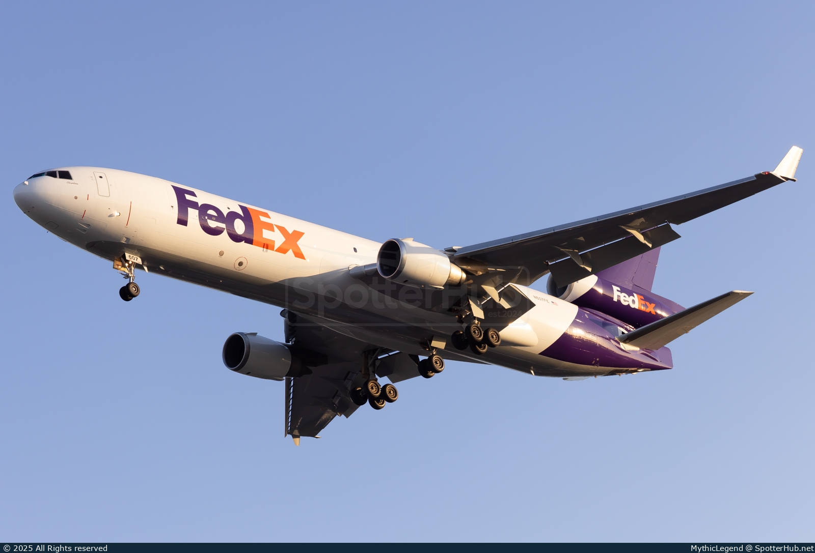 Photo of N607FE - McDonnell Douglas MD-11(F) operated by FedEx