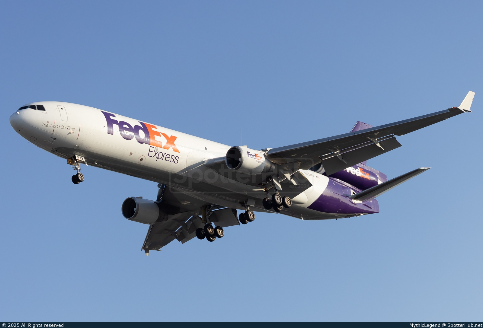 Photo of N523FE - McDonnell Douglas MD-11(F) operated by FedEx