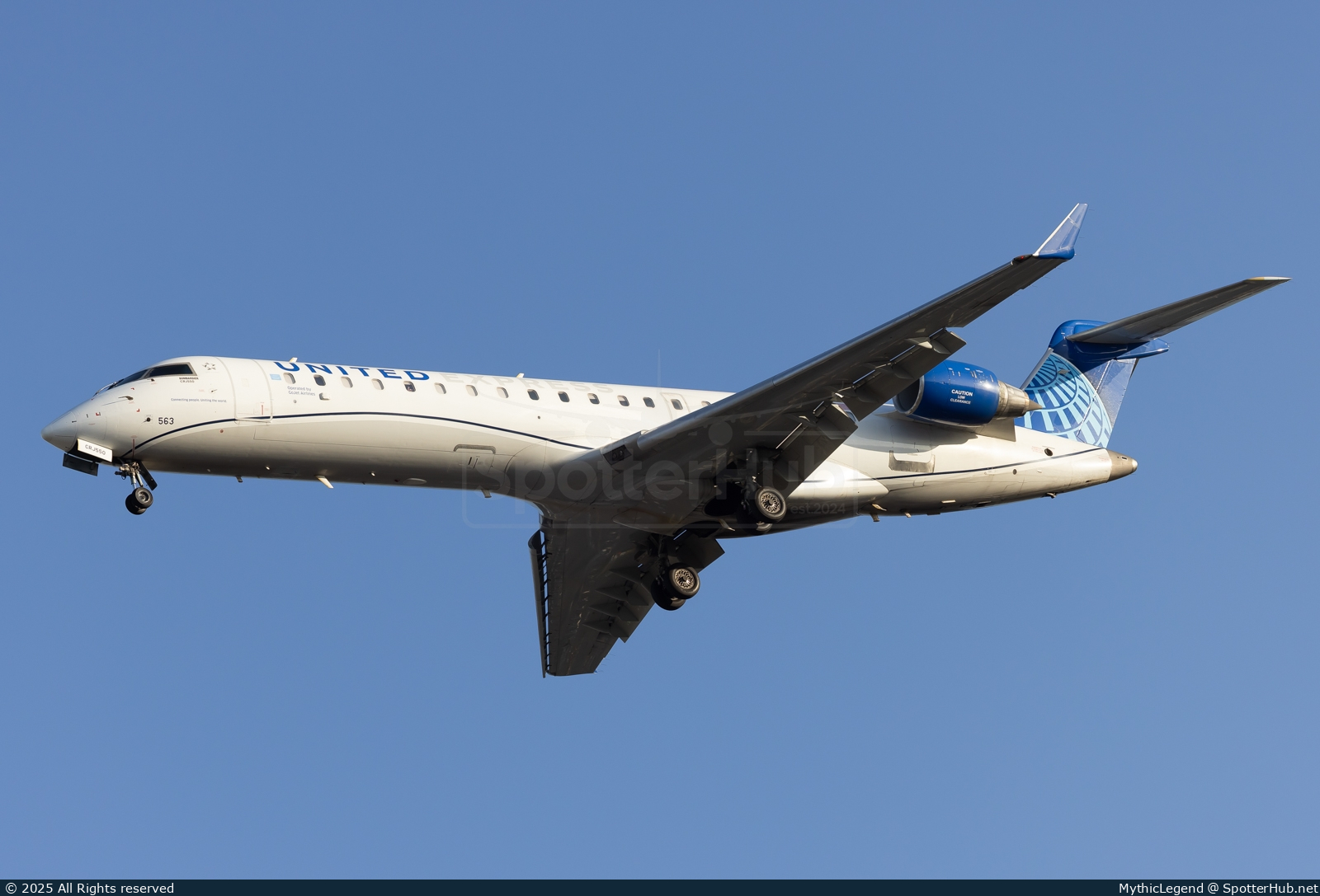 Photo of N563GJ - Bombardier CRJ-550 operated by United Express (opb GoJet Airlines)