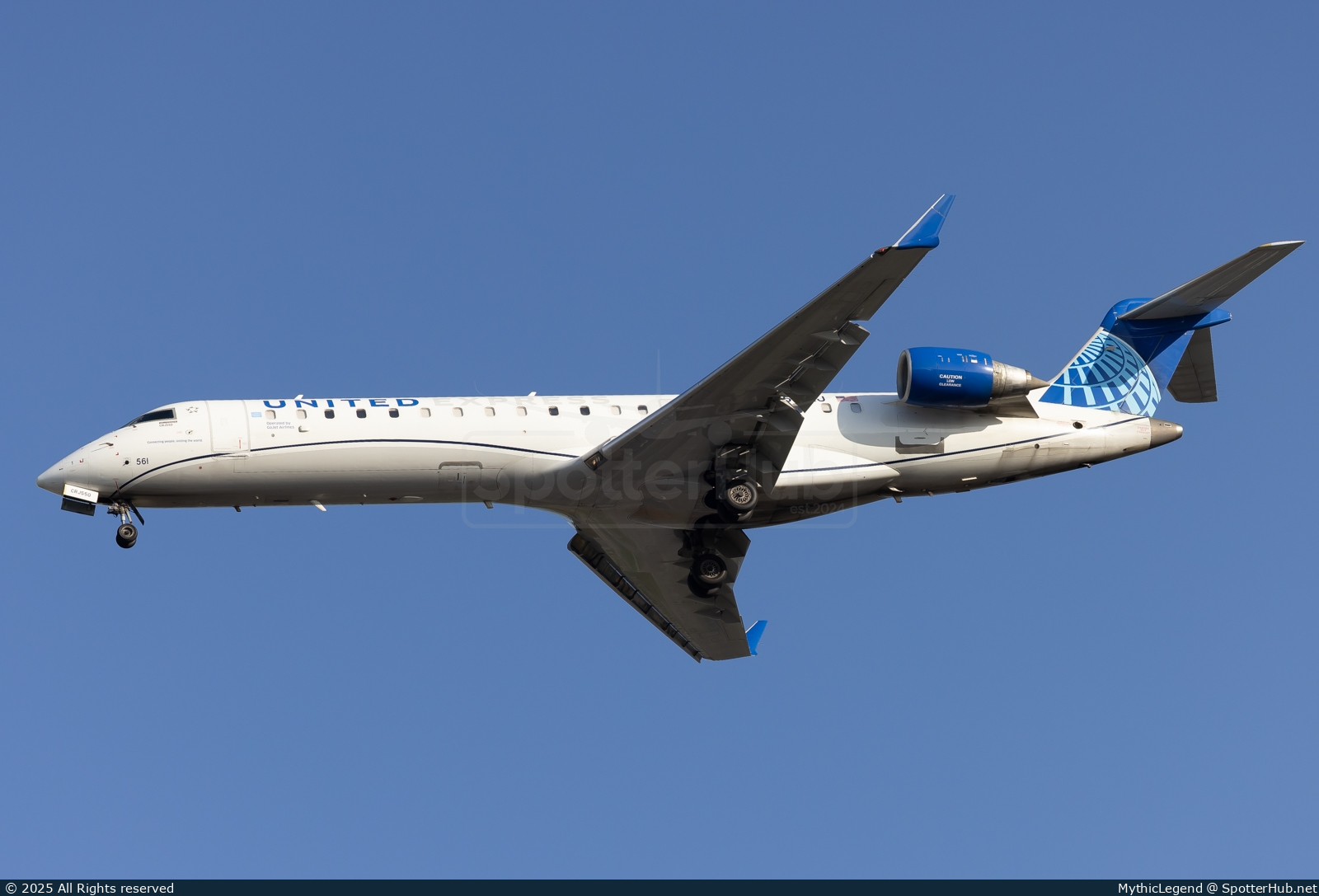 Photo of N561GJ - Bombardier CRJ-550 operated by United Express (opb GoJet Airlines)