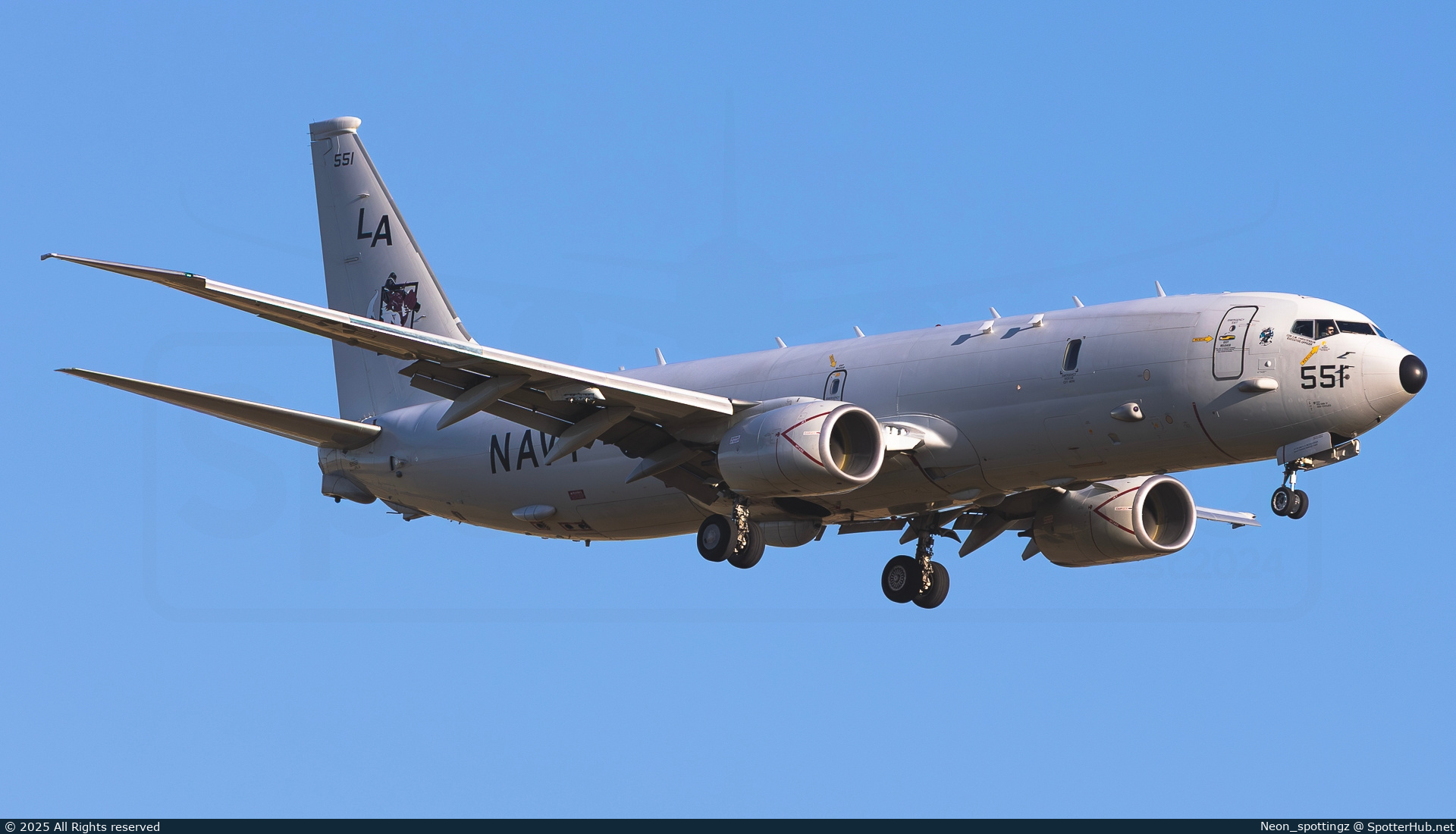 Photo of 169551 - Boeing P-8A Poseidon operated by US Navy