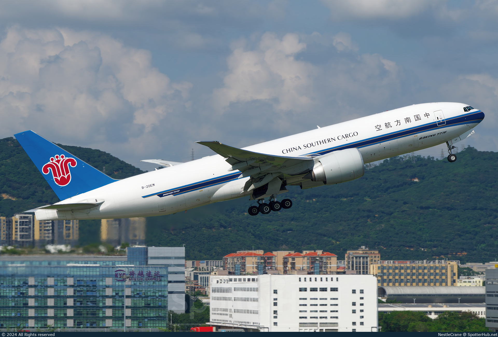 Photo of B-20EM - Boeing 777-F1B operated by China Southern Cargo
