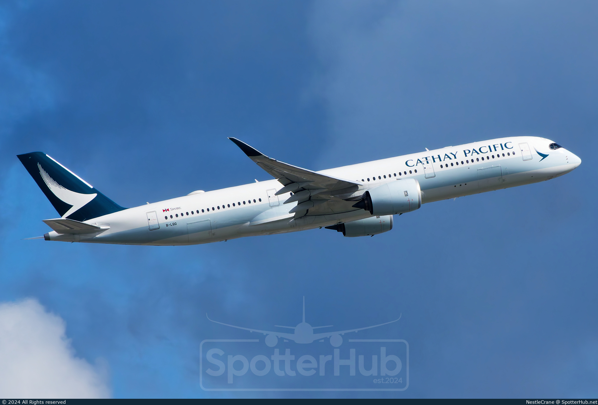 Photo of B-LQG - Airbus A350-941 operated by Cathay Pacific Airways