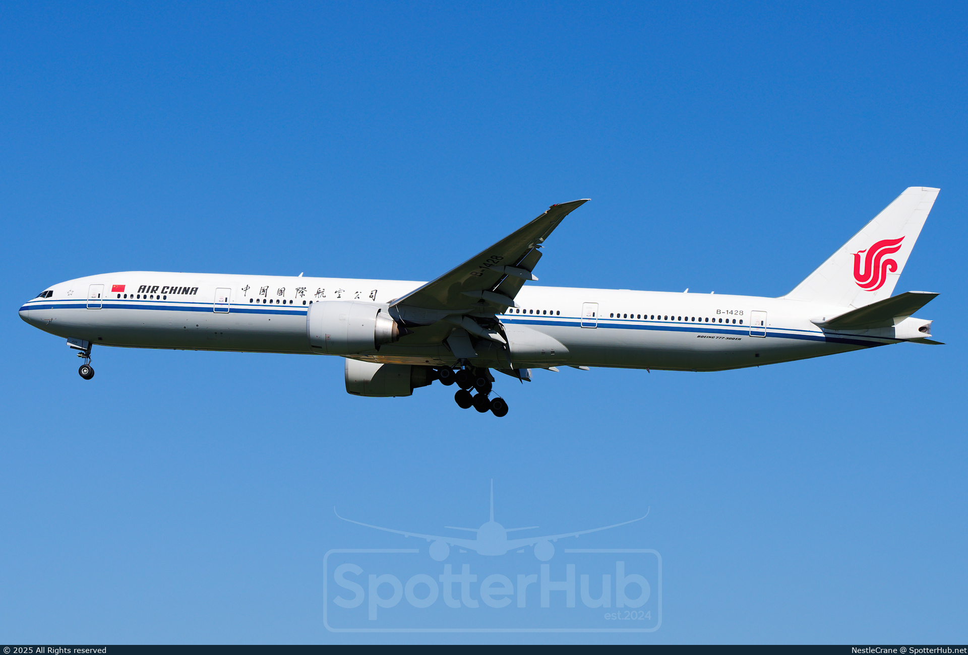 Photo of B-1428 - Boeing 777-39L(ER) operated by Air China