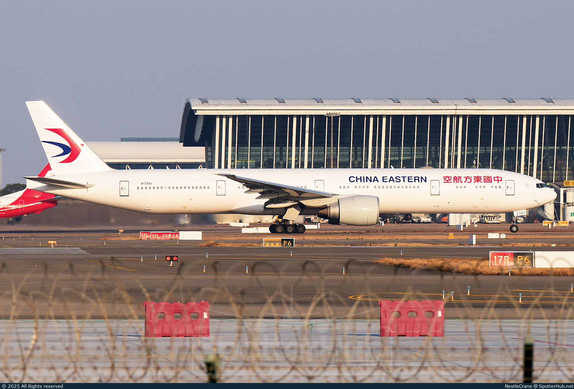 Photo of B-7343 - Boeing 777-39P(ER) operated by China Eastern Airlines