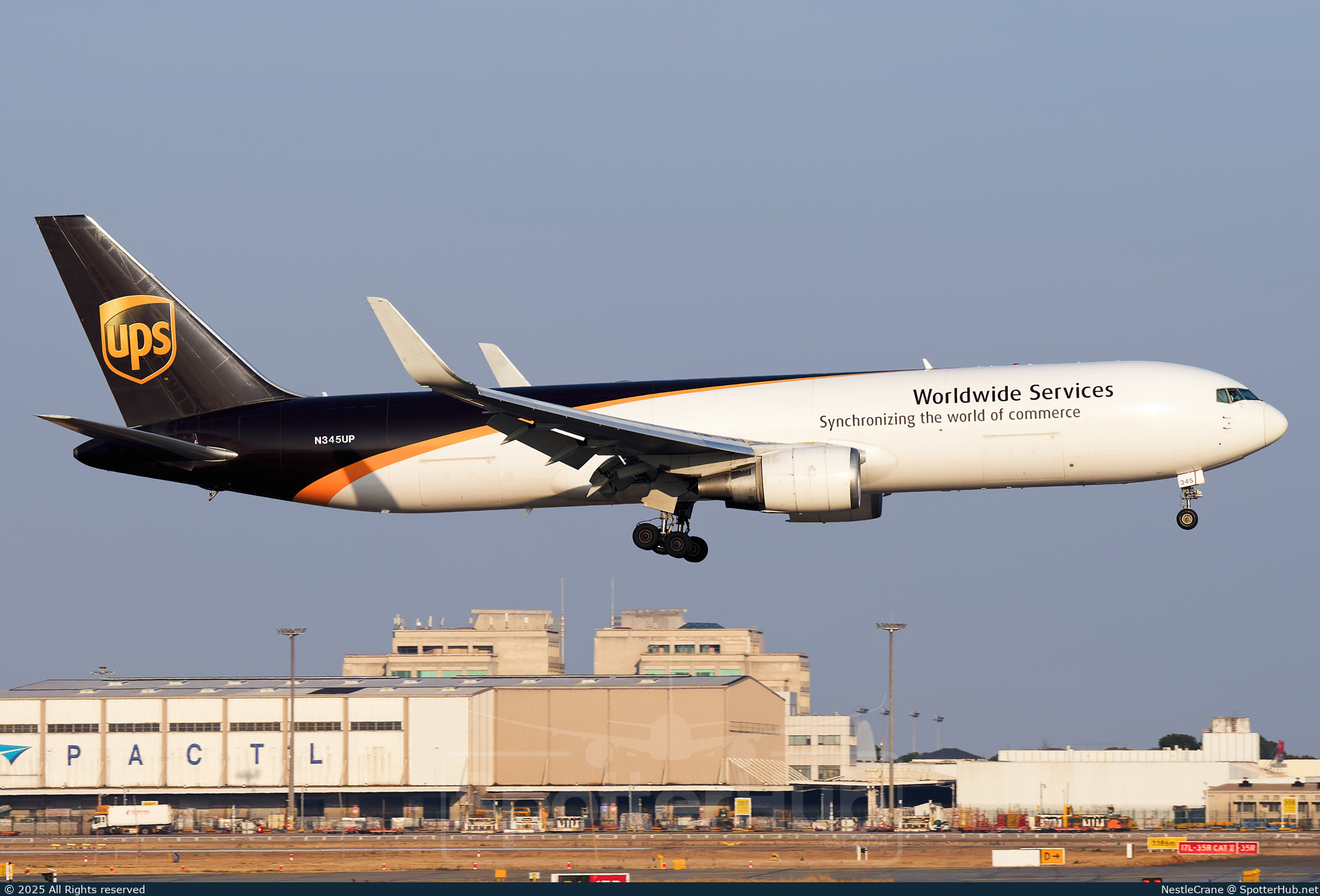 Photo of N345UP - Boeing 767-34AF operated by UPS United Parcel Service