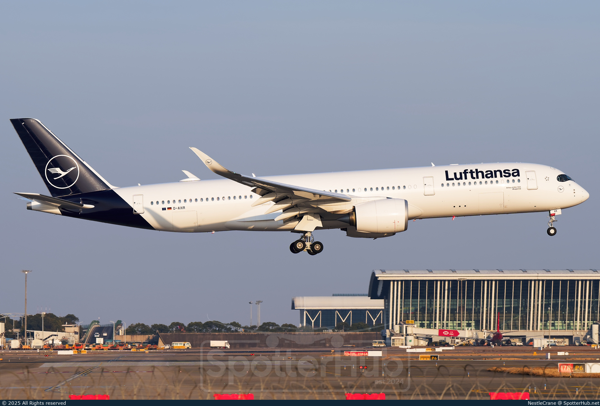 Photo of D-AIXR - Airbus A350-941 at Pudong International
