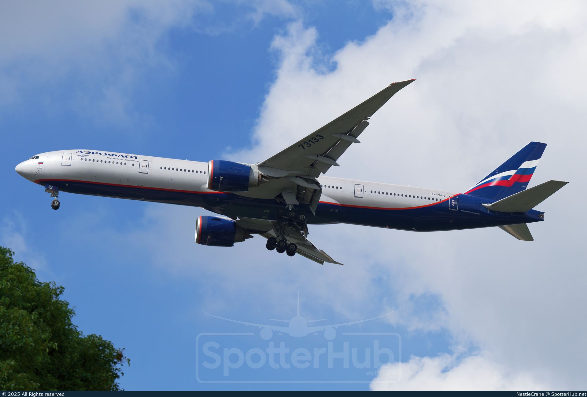 Photo of RA-73133 - Boeing 777-3M0(ER) operated by Aeroflot