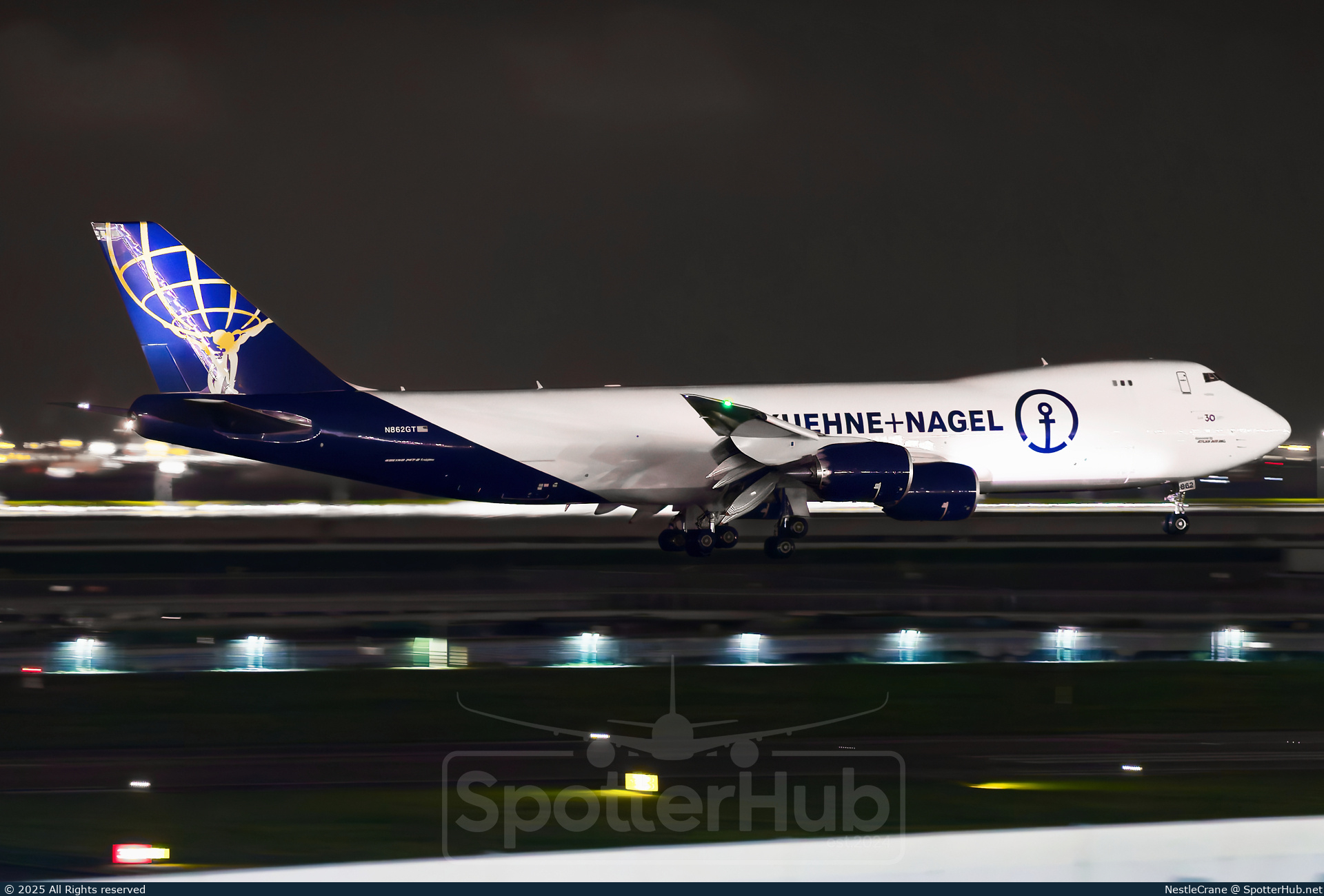 Photo of N862GT - Boeing 747-8F operated by Atlas Air