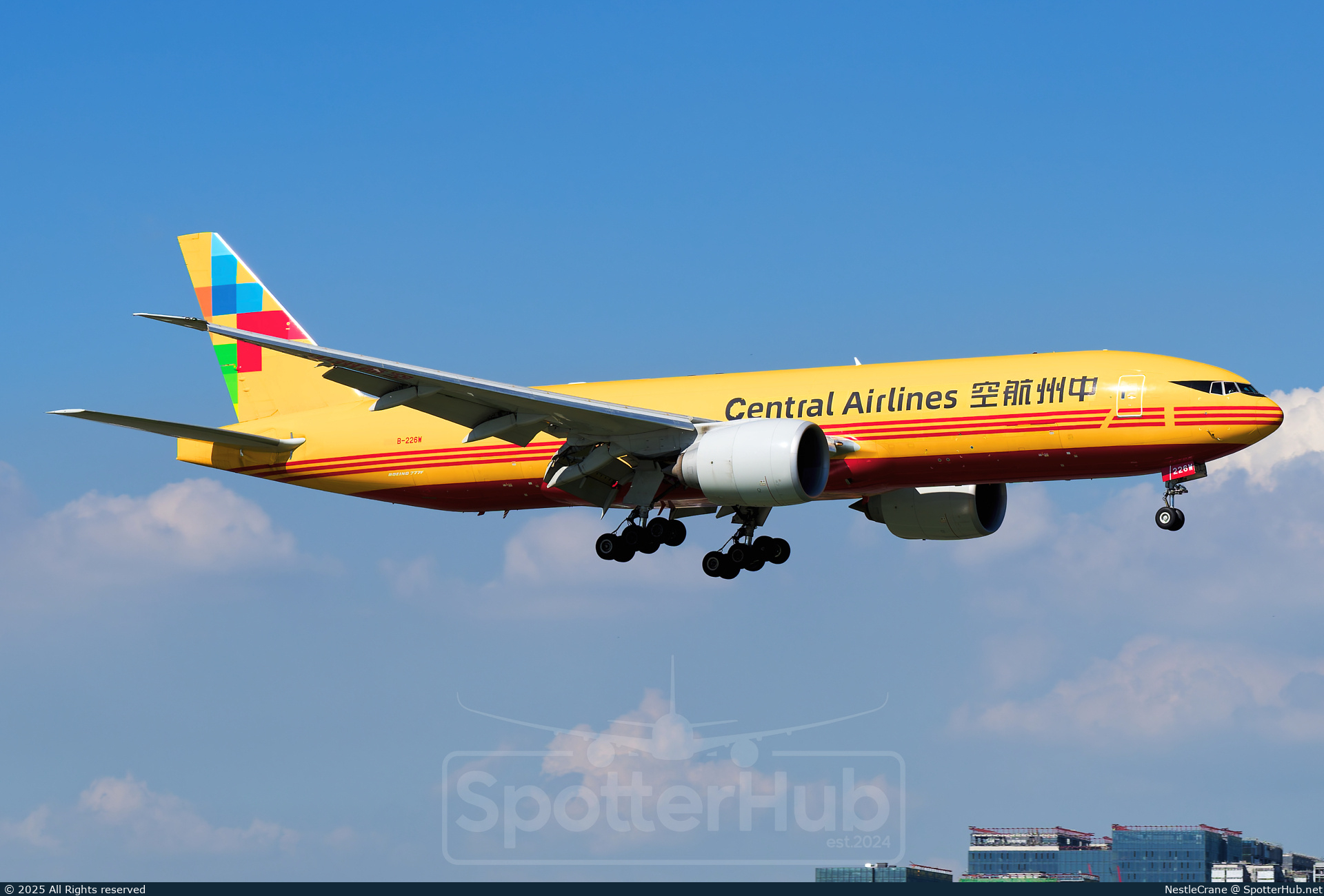 Photo of B-226W - Boeing 777-F operated by China Central Airlines