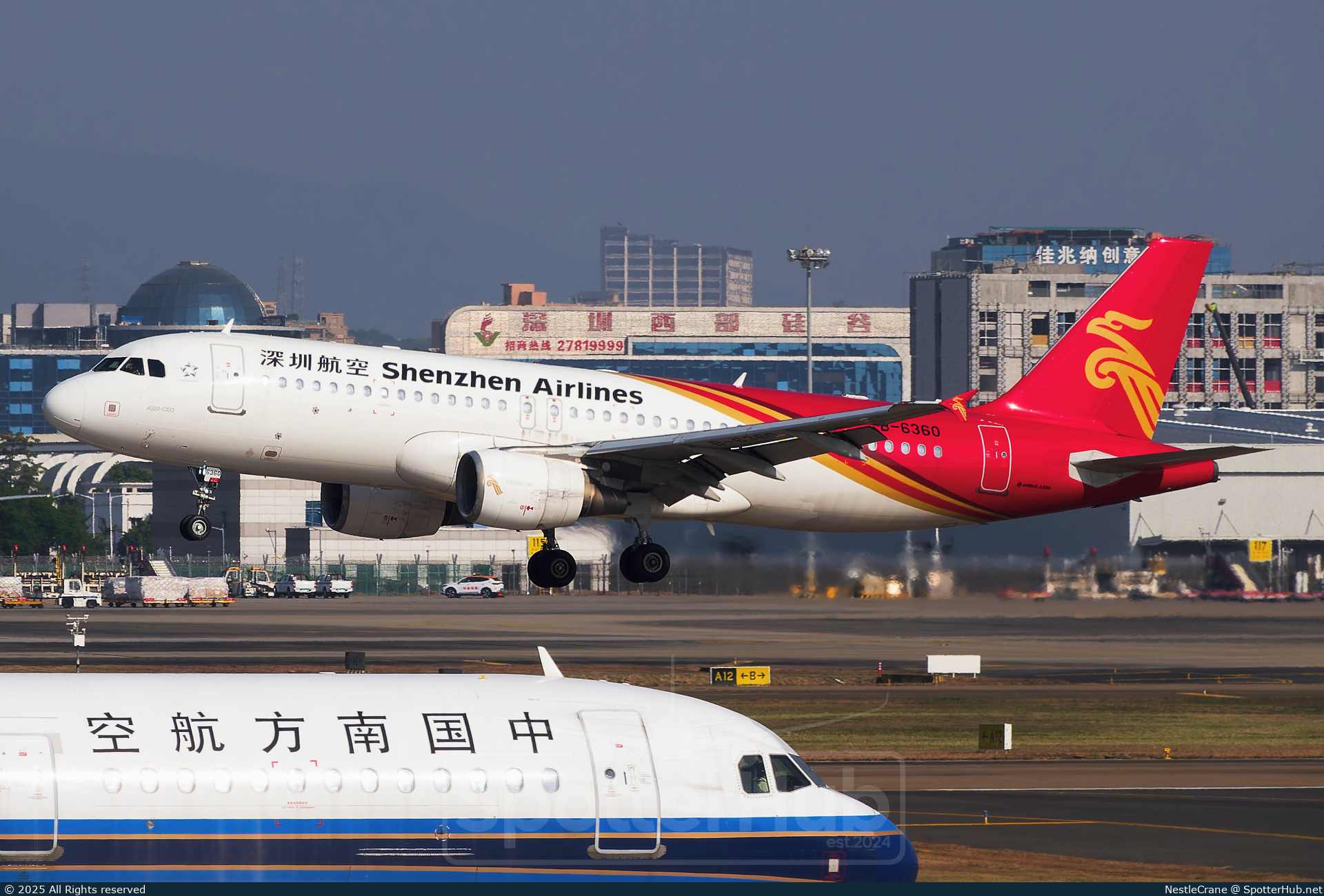 Photo of B-6360 - Airbus A320-214 operated by Shenzhen Airlines