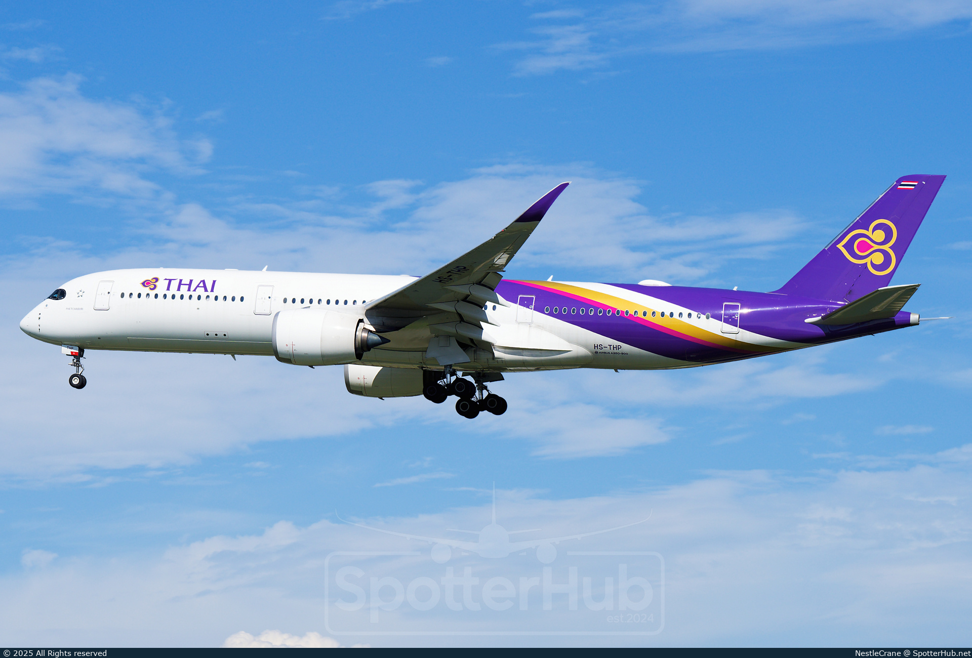 Photo of HS-THP - Airbus A350-941 operated by Thai Airways International