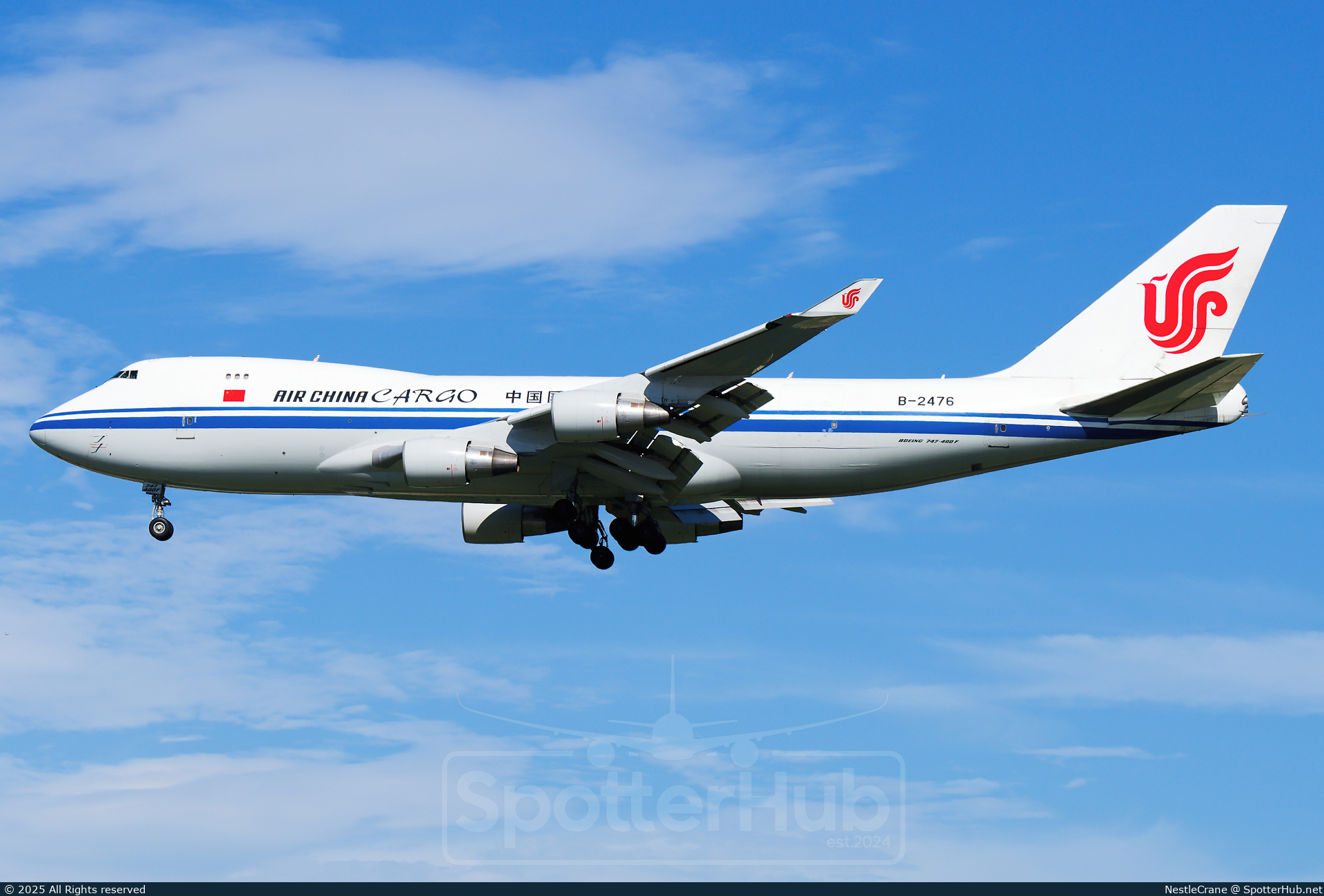 Photo of B-2476 - Boeing 747-4FTF operated by Air China Cargo
