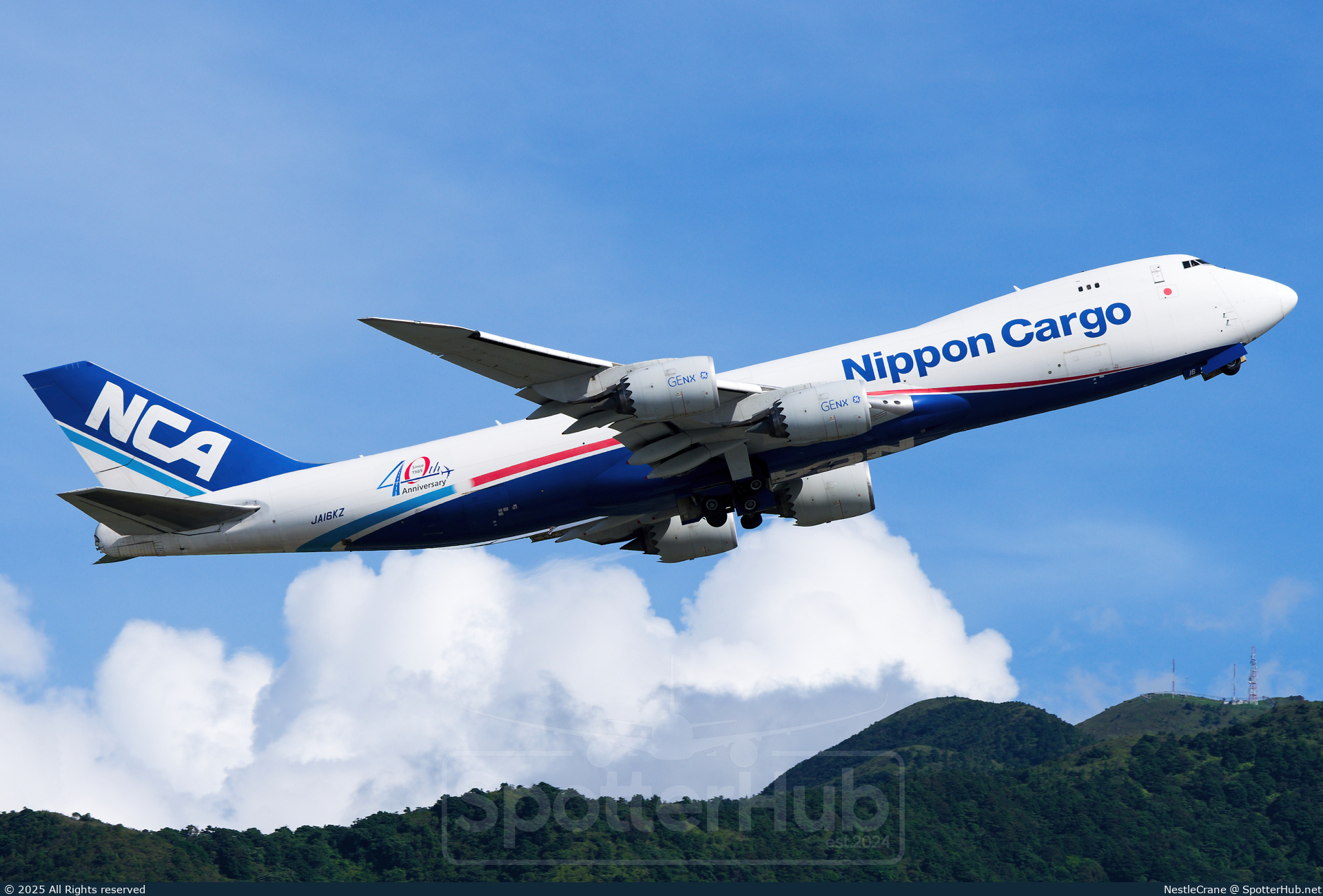 Photo of JA16KZ - Boeing 747-8KZF operated by Nippon Cargo Airlines