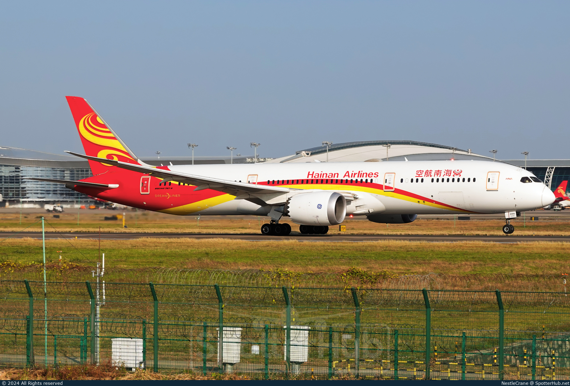 Photo of B-208S - Boeing 787-9 Dreamliner operated by Hainan Airlines