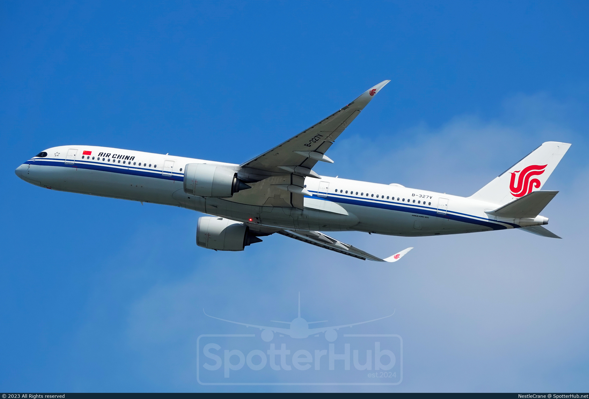 Photo of B-327V - Airbus A350-941 operated by Air China