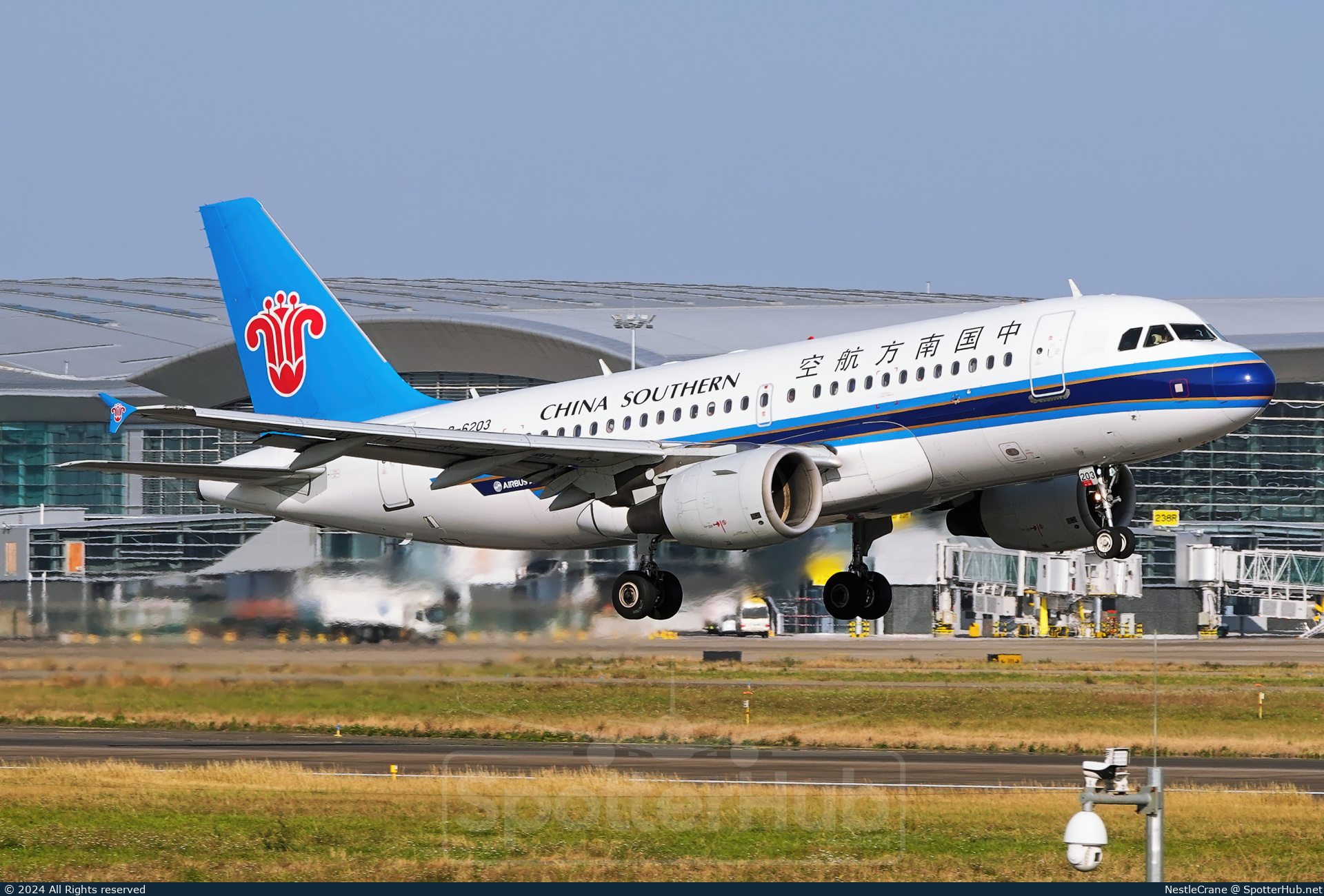 Photo of B-6203 - Airbus A319-112 operated by China Southern Airlines