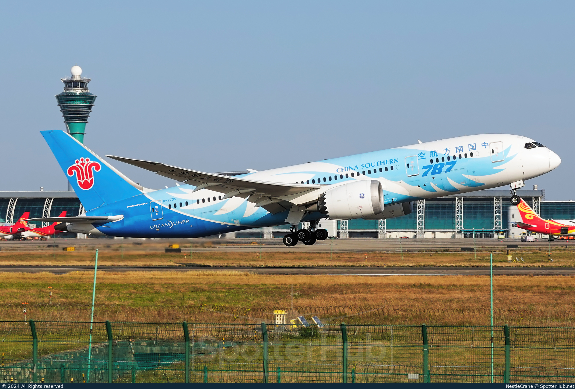 Photo of B-2735 - Boeing 787-8 Dreamliner operated by China Southern Airlines