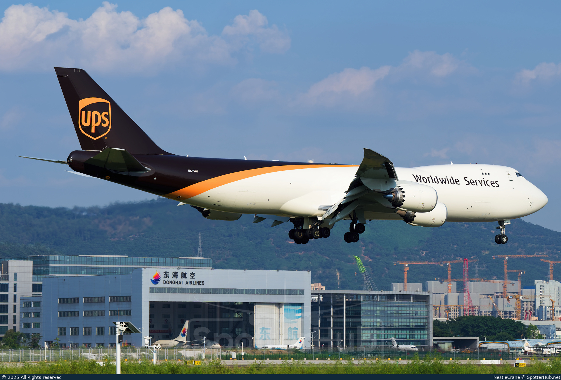Photo of N635UP - Boeing 747-83QF operated by UPS United Parcel Service