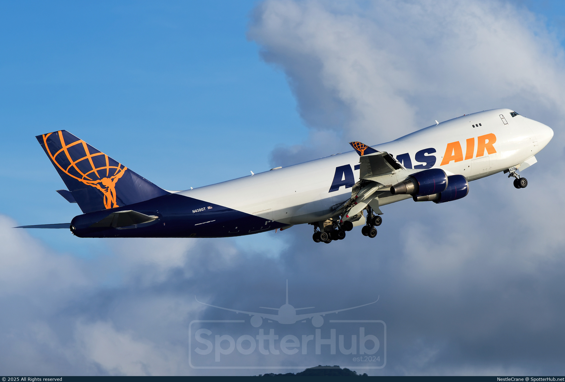 Photo of N438GT - Boeing 747-409F operated by Atlas Air