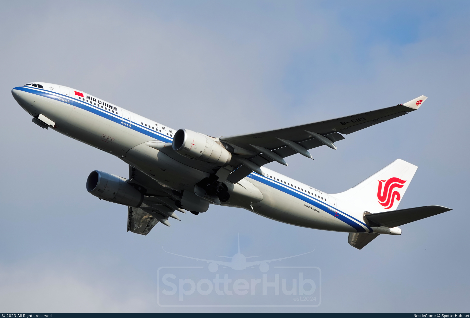 Photo of B-6113 - Airbus A330-243 operated by Air China