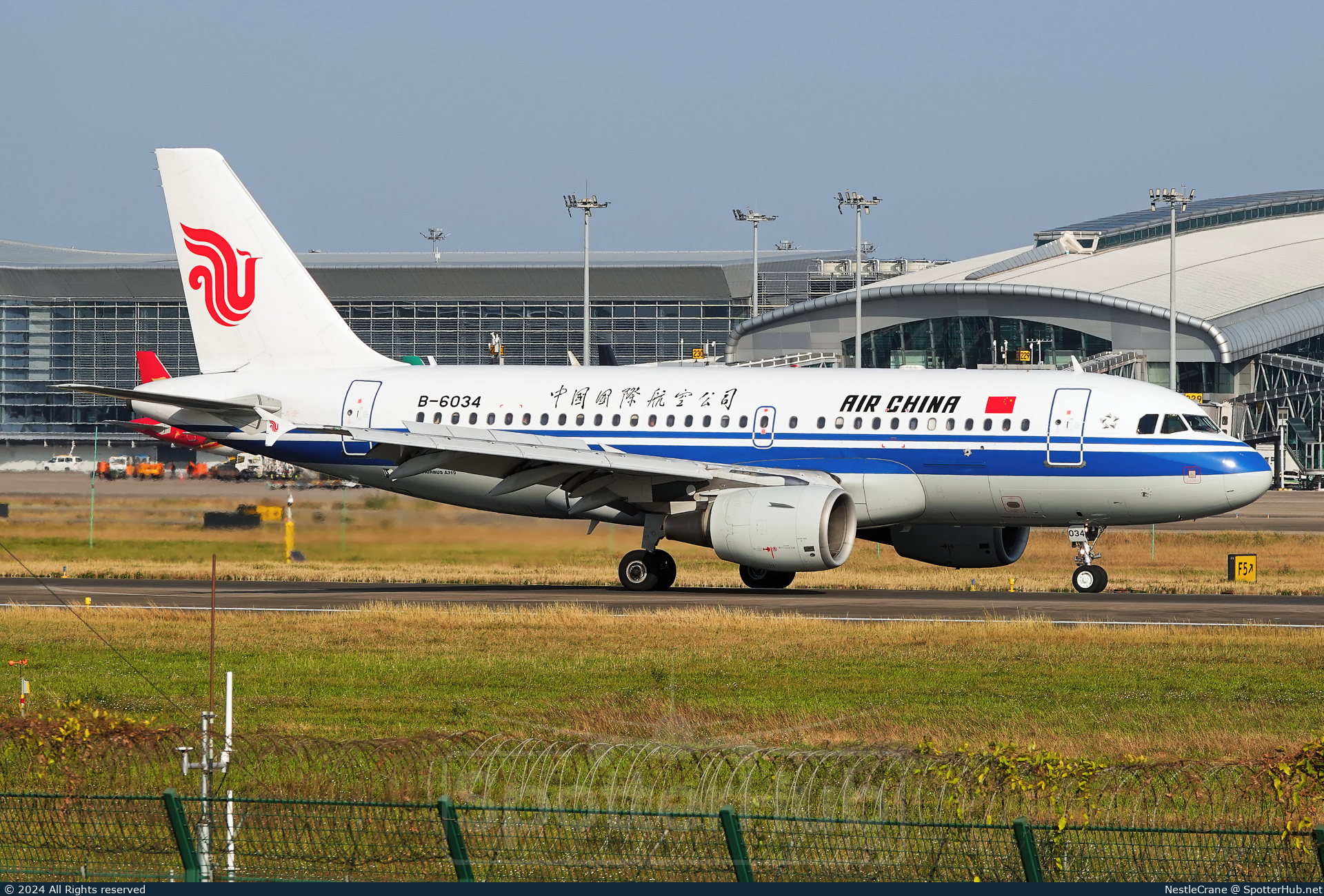 Photo of B-6034 - Airbus A319-115 operated by Air China
