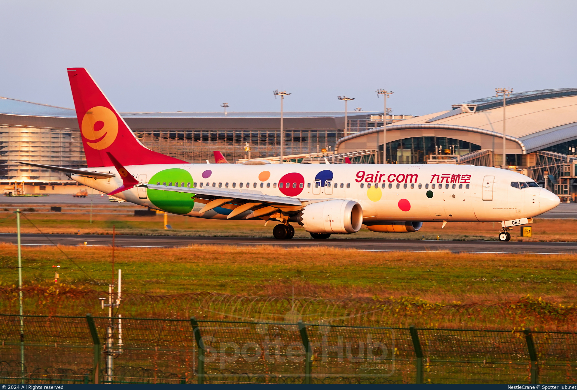 Photo of B-206J - Boeing 737 MAX 8 operated by 9Air