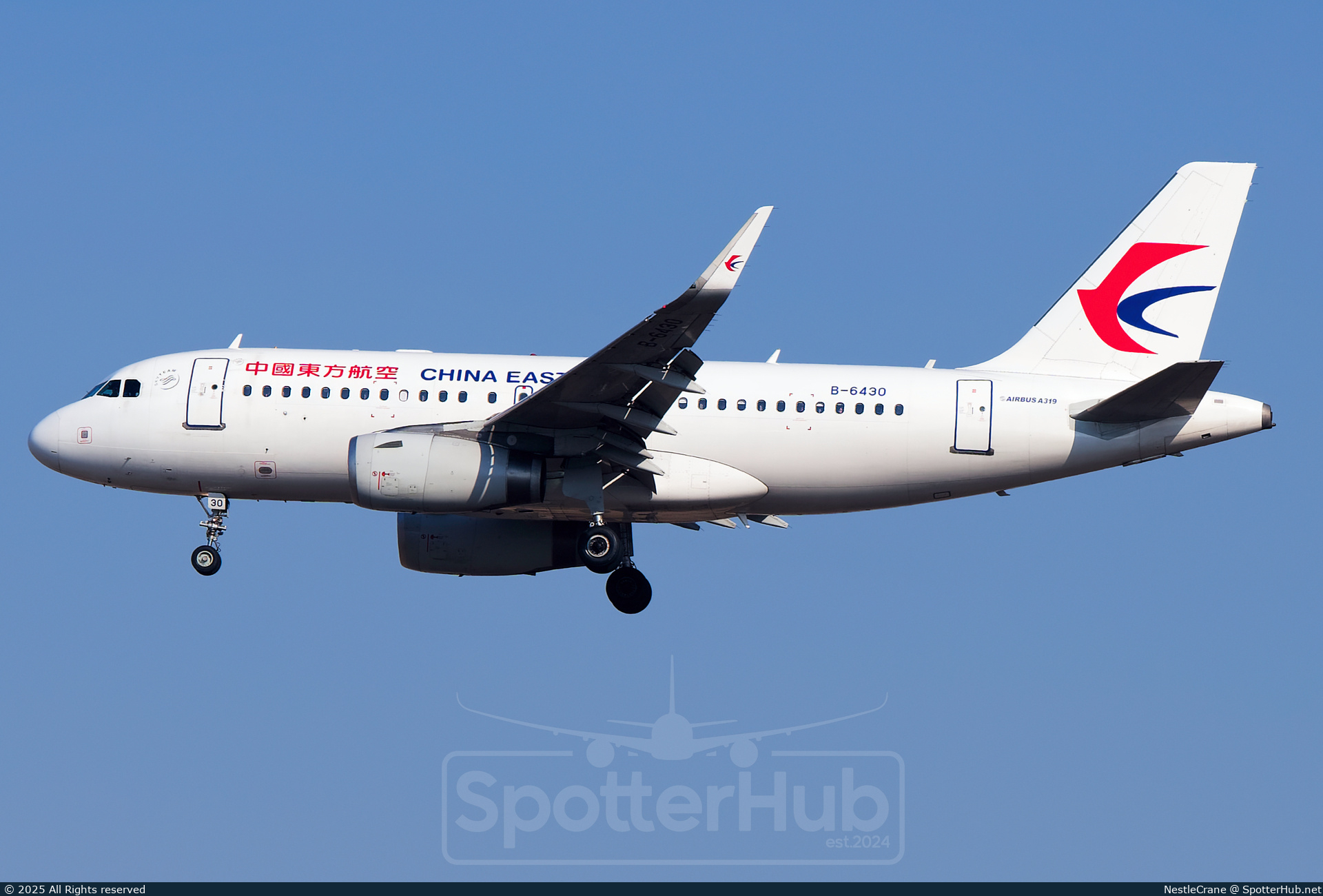Photo of B-6430 - Airbus A319-133 operated by China Eastern Airlines