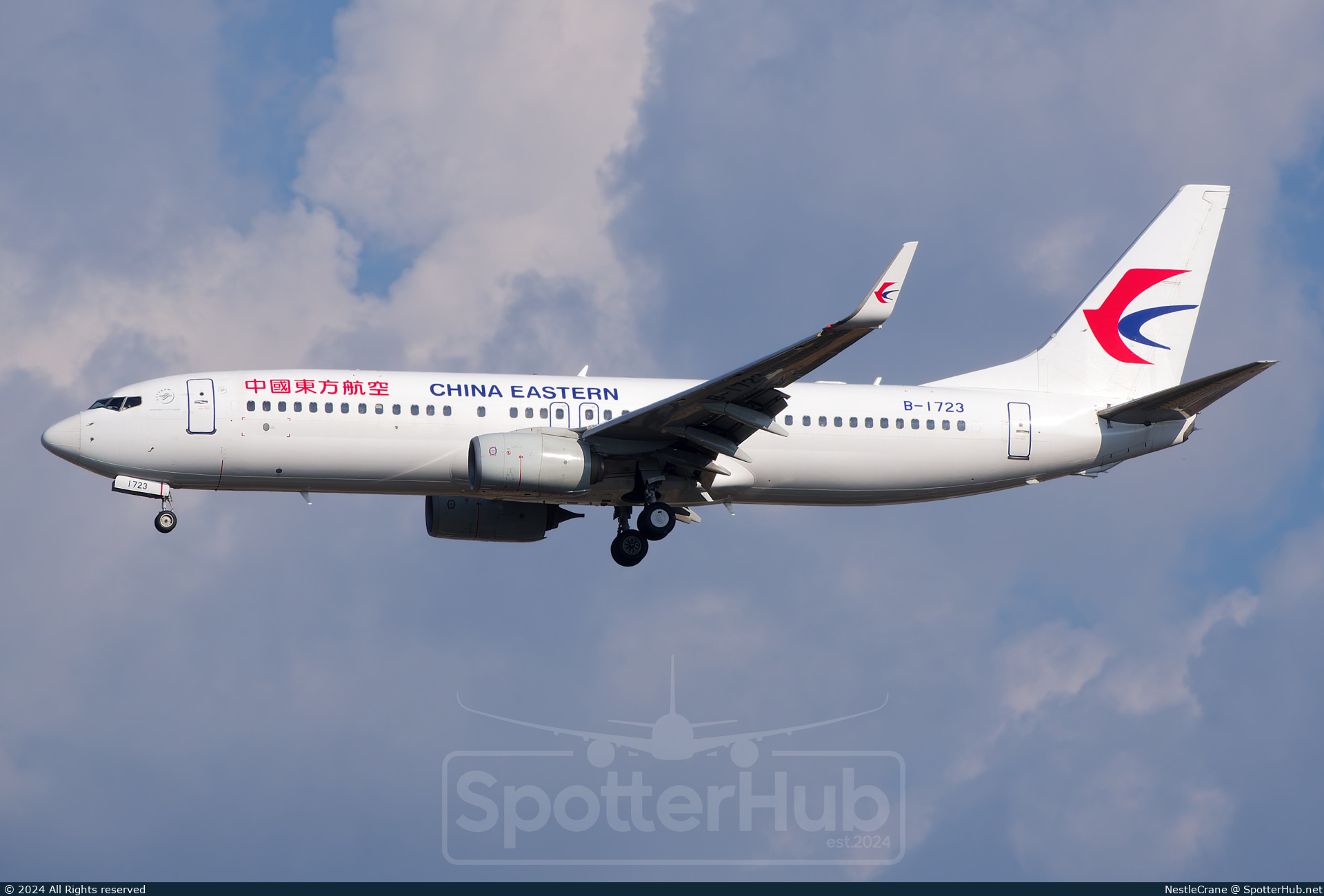 Photo of B-1723 - Boeing 737-89P operated by China Eastern Airlines