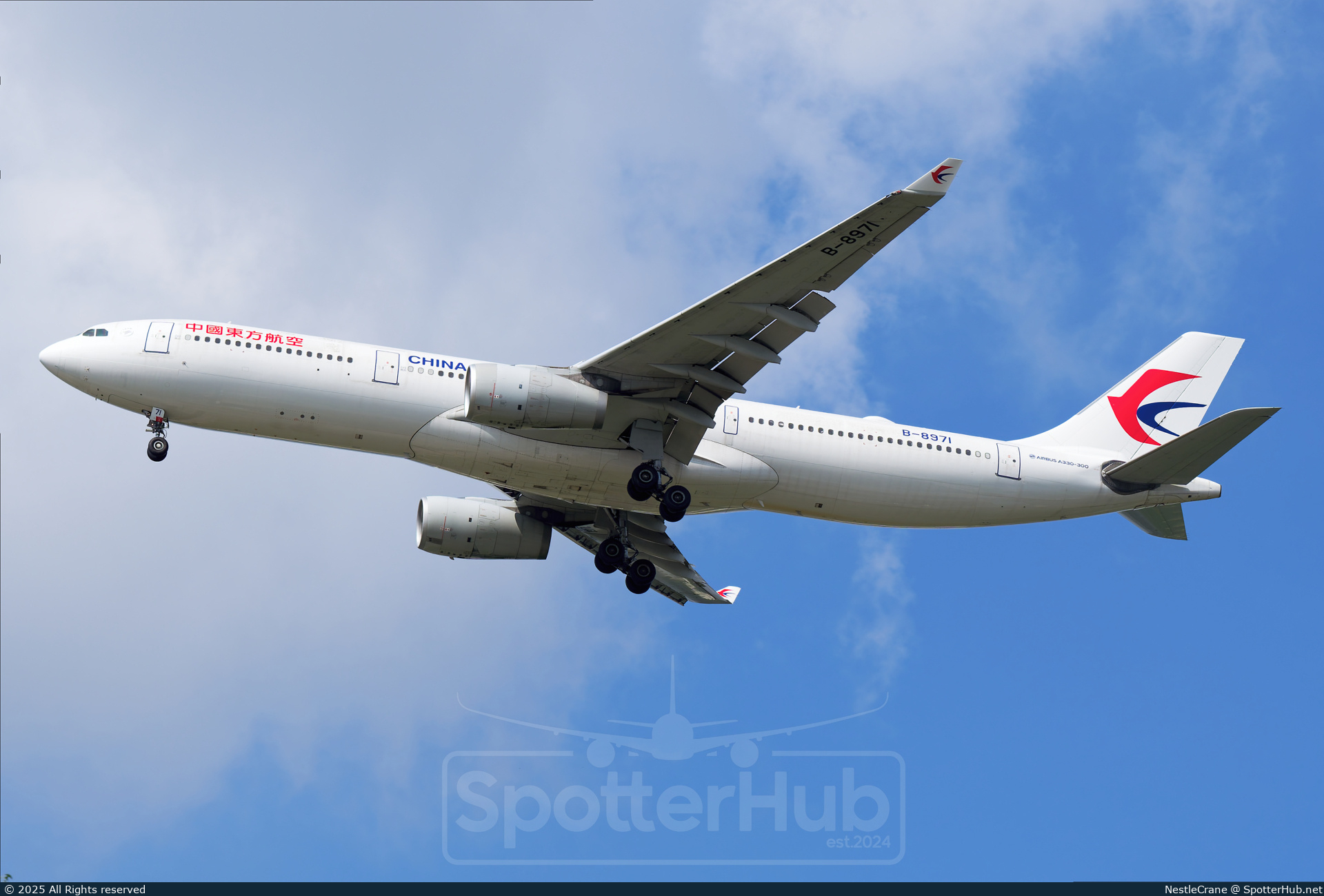 Photo of B-8971 - Airbus A330-343 operated by China Eastern Airlines