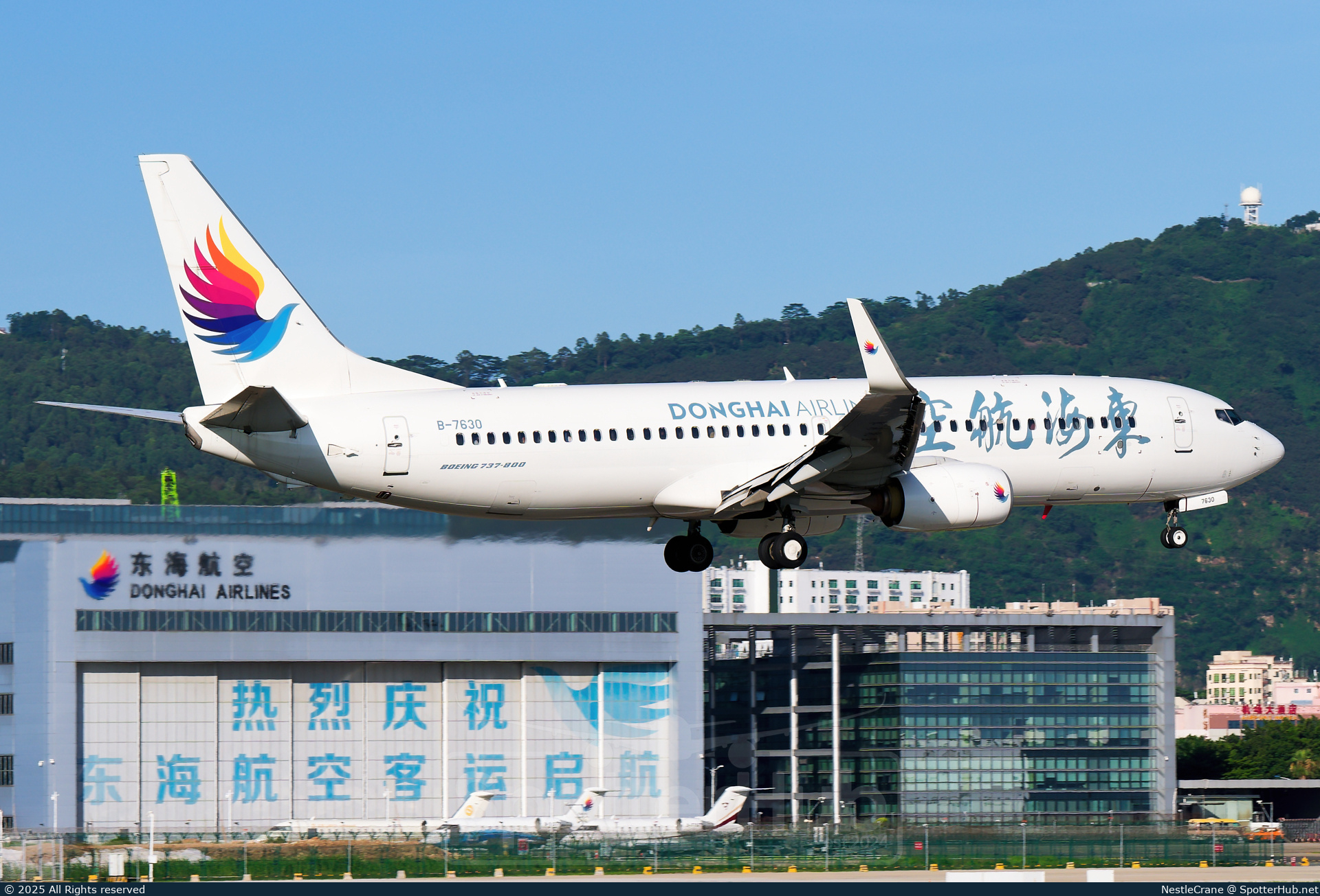Photo of B-7630 - Boeing 737-83Z operated by Donghai Airlines